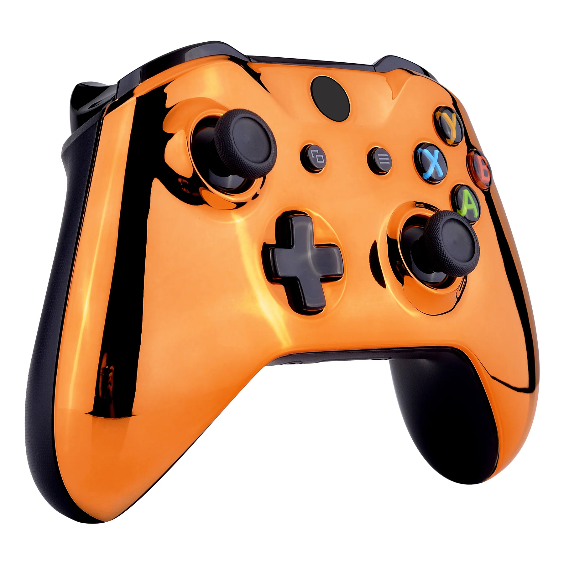 eXtremeRate Replacement Front Housing Shell for Xbox One X & S Controller (Model 1708) - Chrome Orange - Image 5