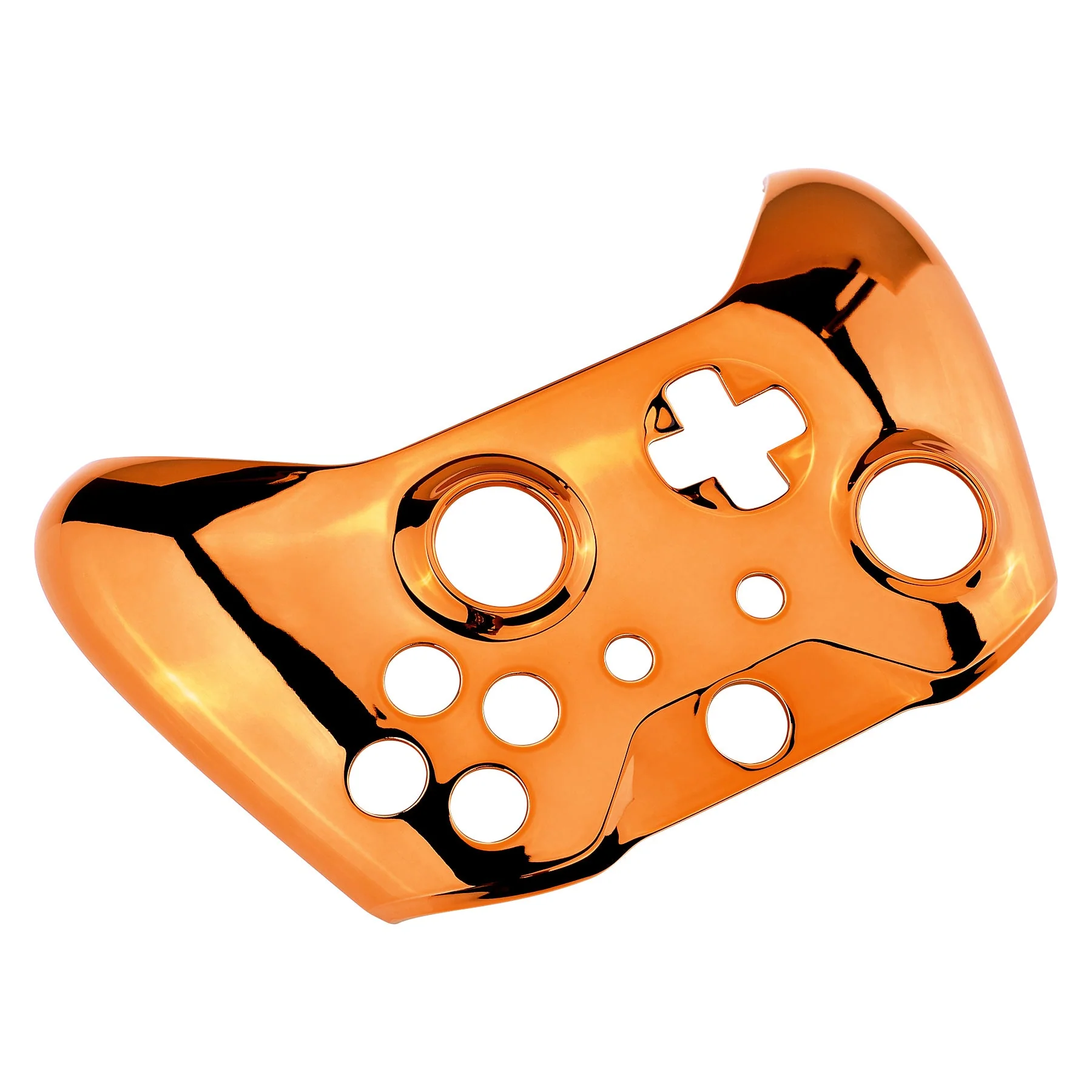 eXtremeRate Replacement Front Housing Shell for Xbox One X & S Controller (Model 1708) - Chrome Orange - Image 8