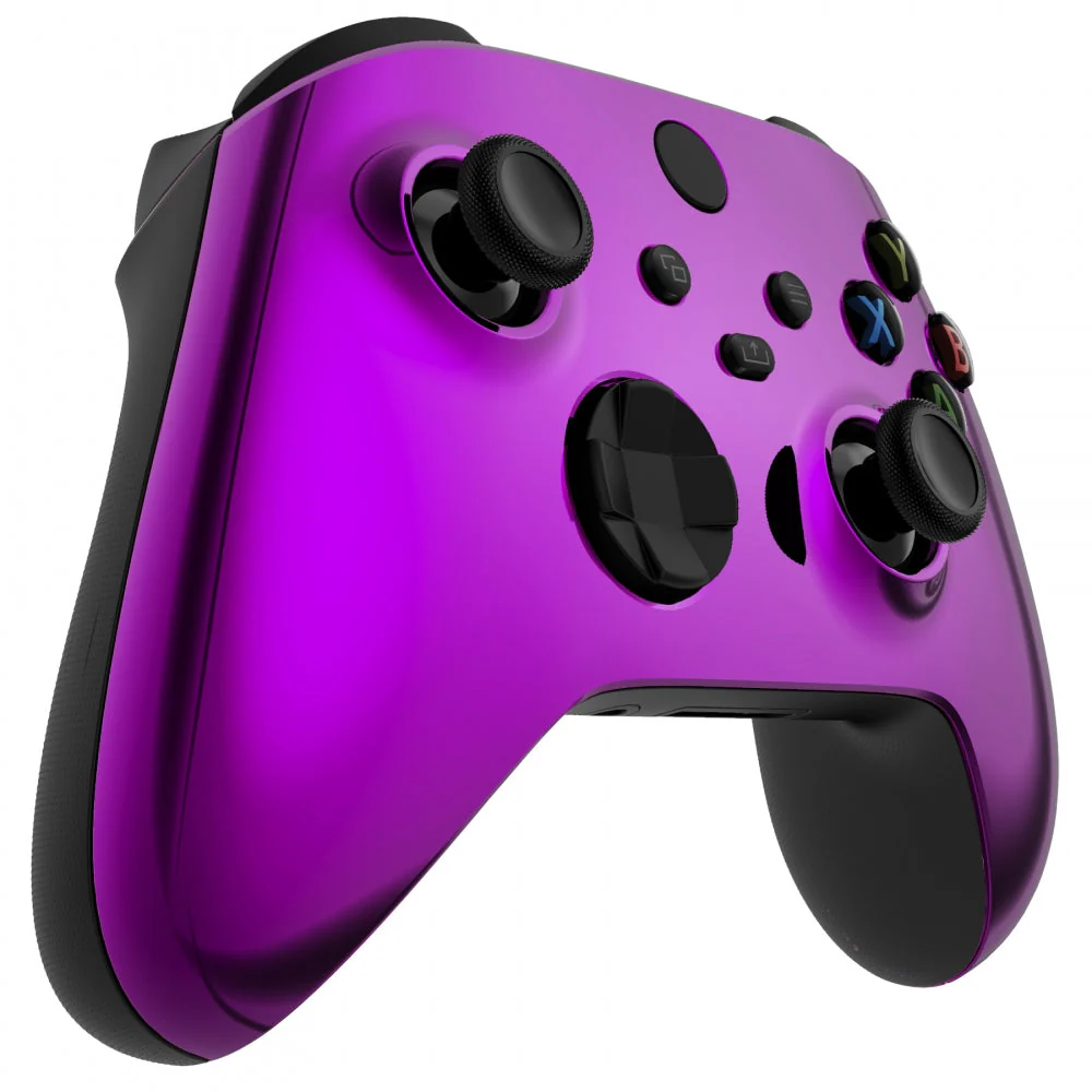 eXtremeRate Replacement Front Housing Shell for Xbox Series X & S Controller - Chrome Purple - Image 5