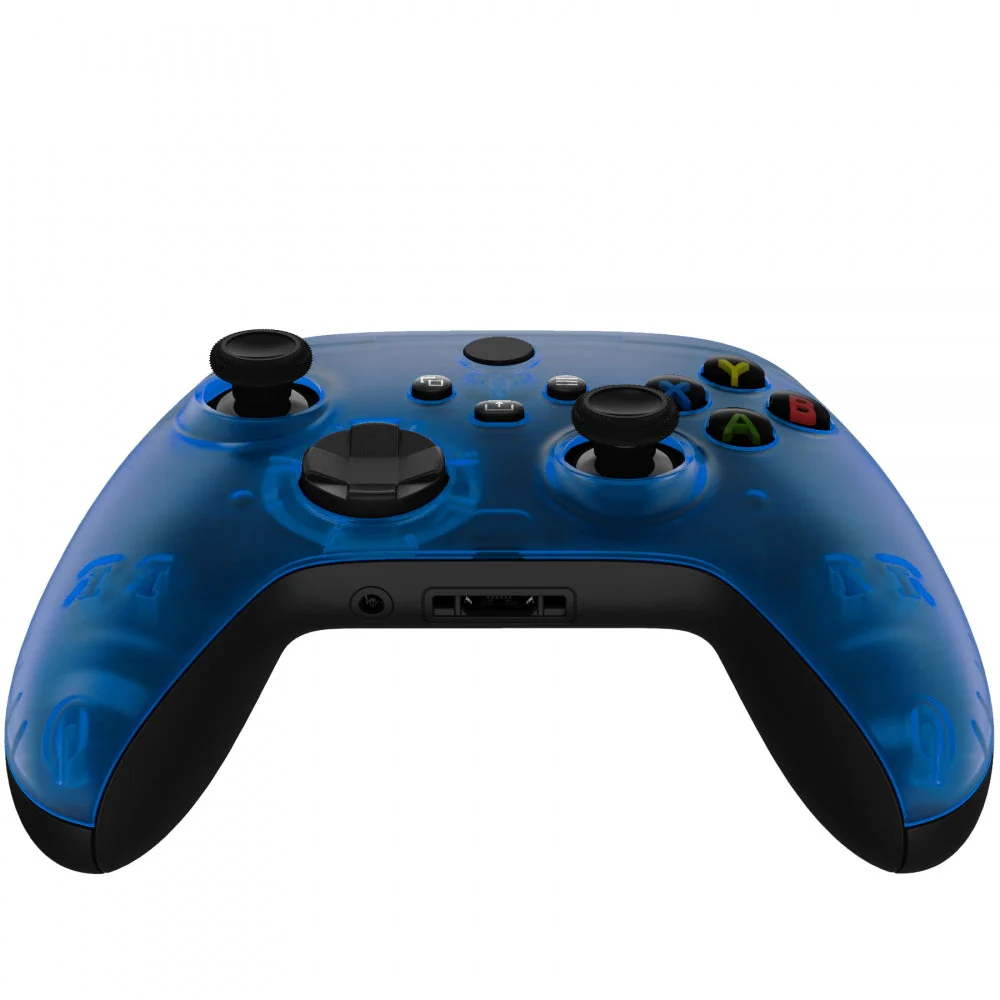 eXtremeRate Replacement Front Housing Shell for Xbox Series X & S Controller - Clear Blue - Image 7