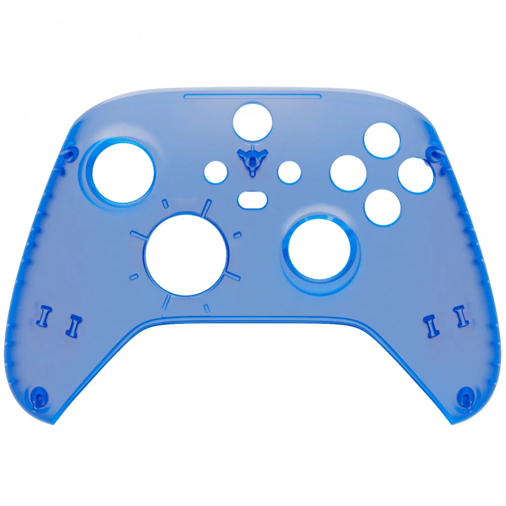 eXtremeRate Replacement Front Housing Shell for Xbox Series X & S Controller - Clear Blue - Image 8