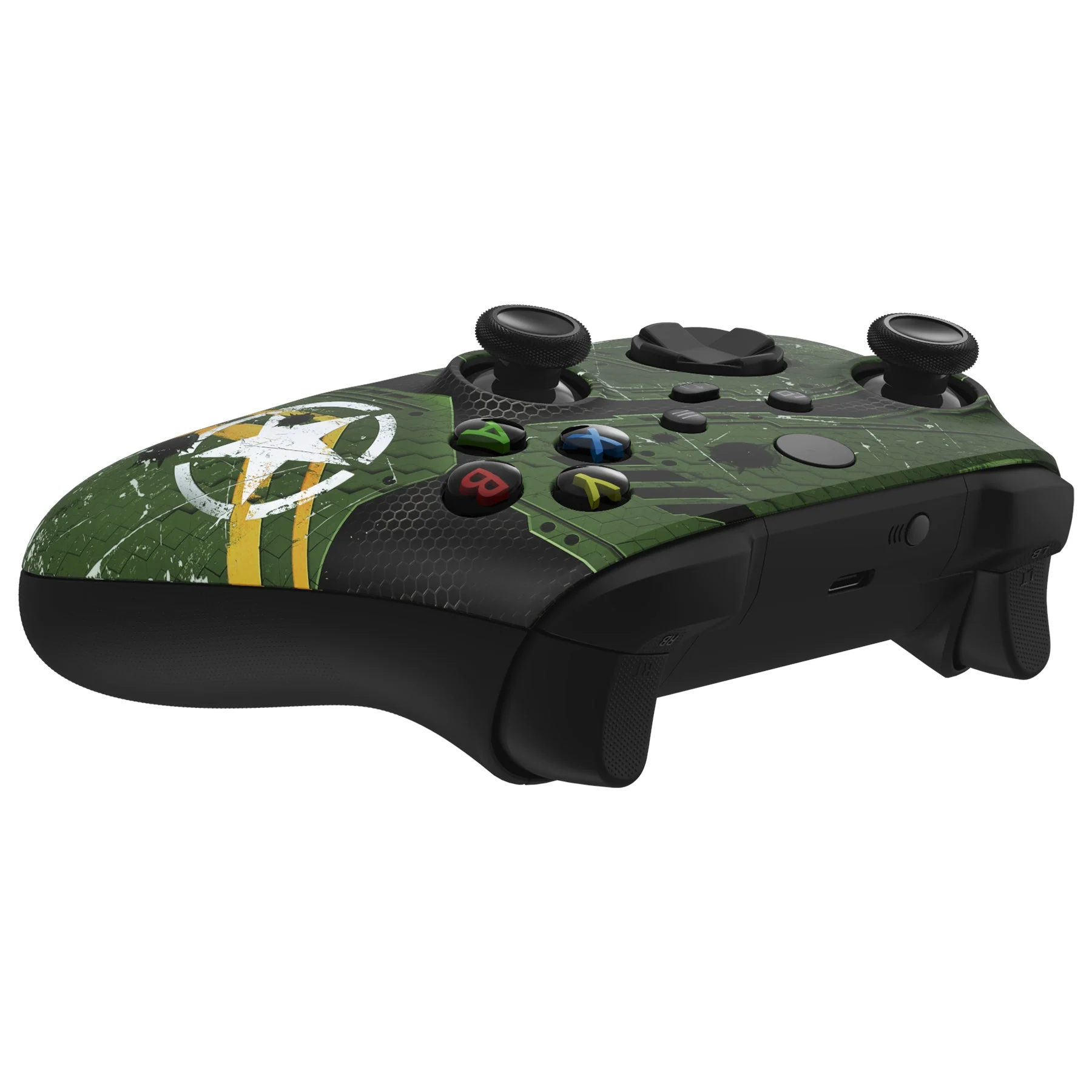 eXtremeRate Replacement Front Housing Shell for Xbox Series X & S Controller - Army Mecha - Image 6