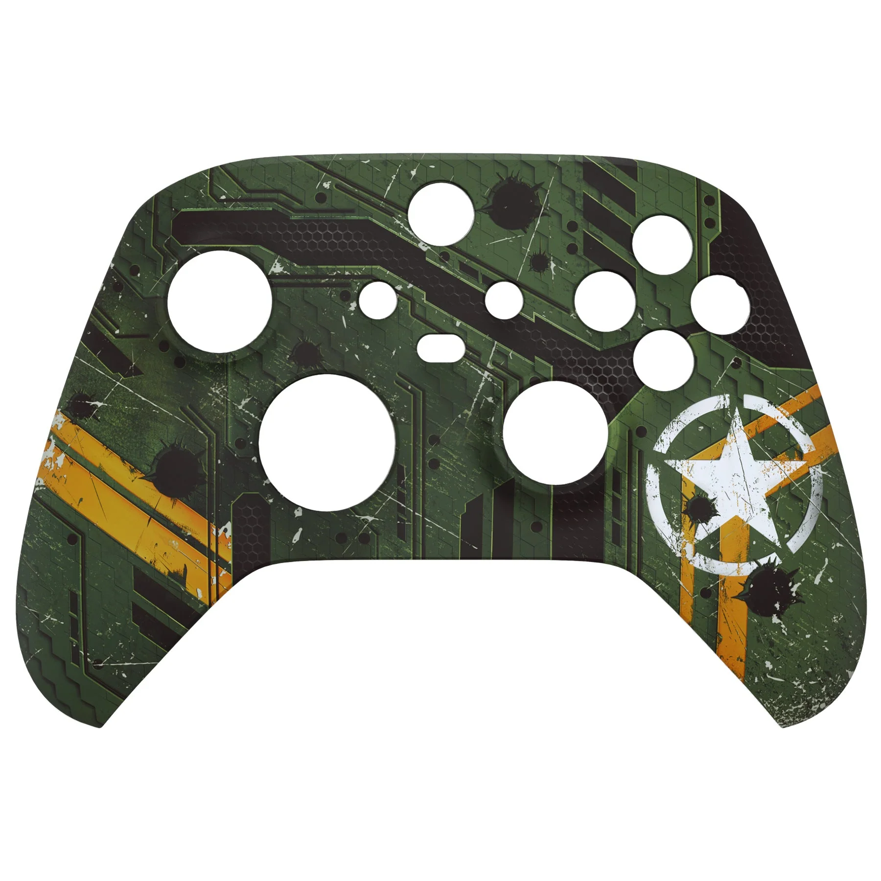 eXtremeRate Replacement Front Housing Shell for Xbox Series X & S Controller - Army Mecha - Image 7