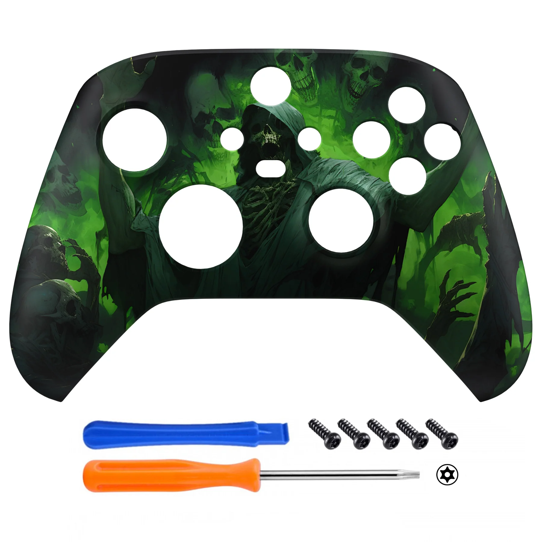 eXtremeRate Replacement Front Housing Shell For Xbox Series X & S Controller - Dark Carnival - Image 2