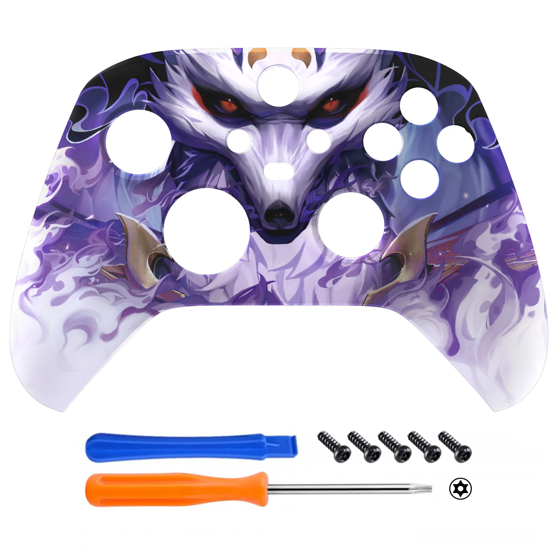 eXtremeRate Replacement Front Housing Shell for Xbox Series X & S Controller - Nine-Taled Fox - Image 2
