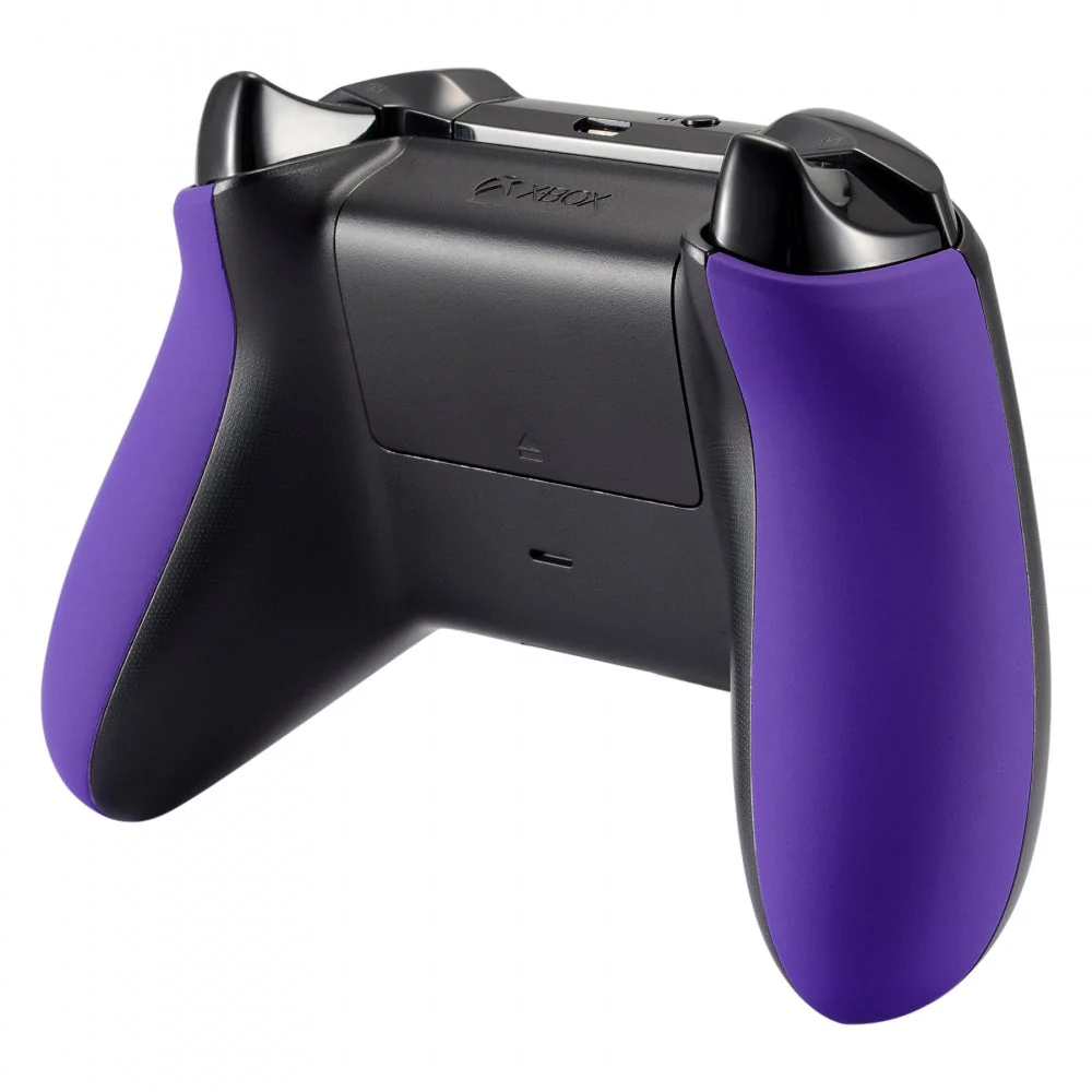eXtremeRate Replacement Front Housing Shell with Side Rails Panel for Xbox One X & S Controller (Model 1708) - Purple - Image 10