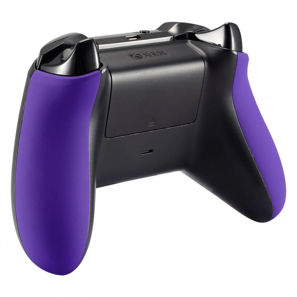 eXtremeRate Replacement Front Housing Shell with Side Rails Panel for Xbox One X & S Controller (Model 1708) - Purple - Image 9