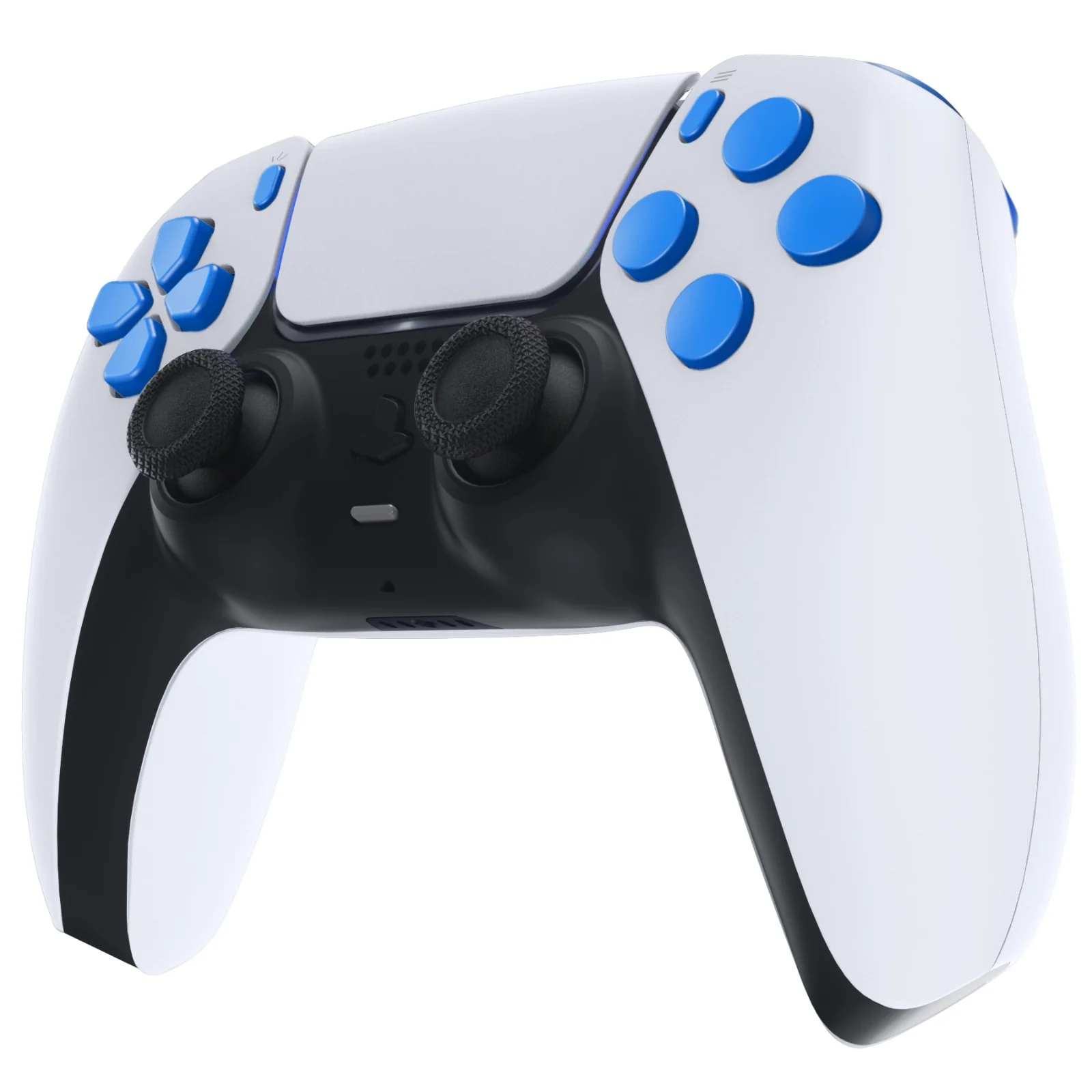 eXtremeRate Replacement Full Set Buttons Compatible with PS5 Controller BDM-010/020 - Blue - Image 4