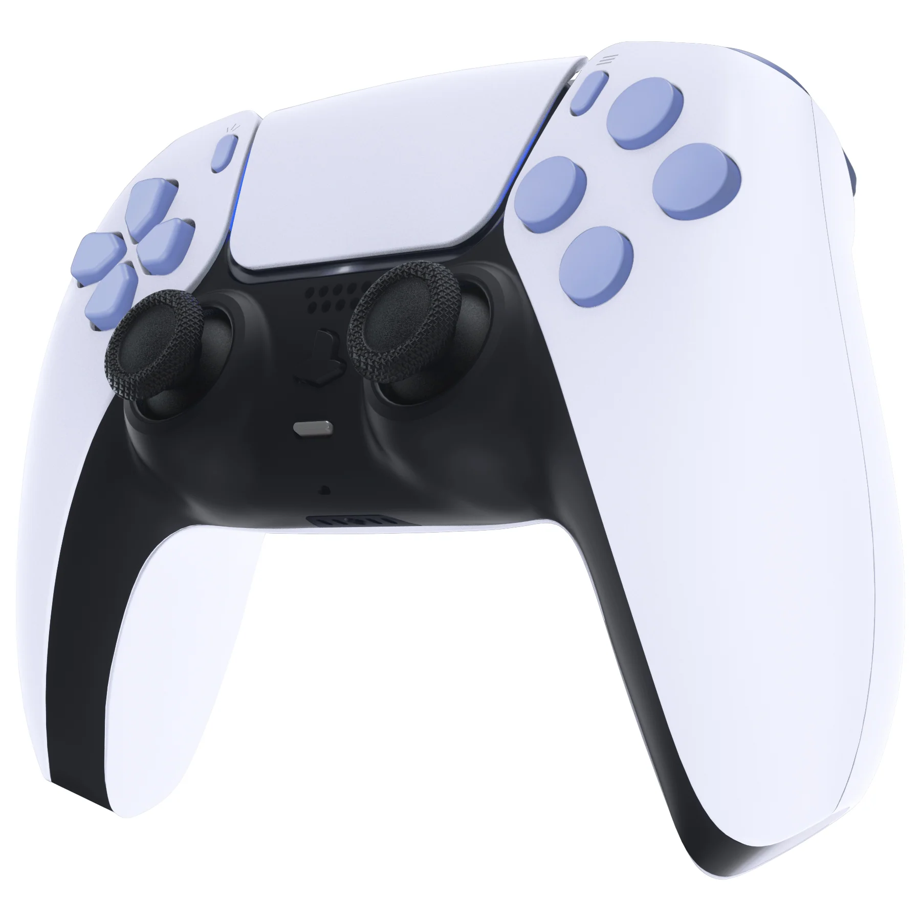 eXtremeRate Replacement Full Set Buttons Compatible with PS5 Controller BDM-010/020 - Light Violet - Image 4