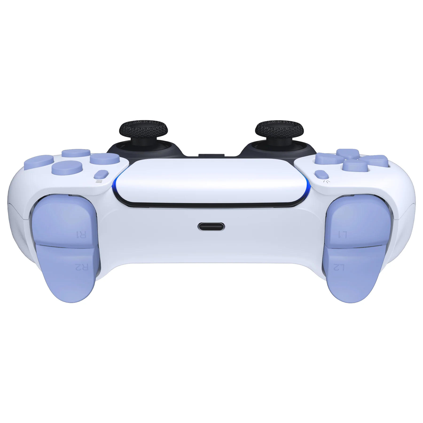 eXtremeRate Replacement Full Set Buttons Compatible with PS5 Controller BDM-010/020 - Light Violet - Image 7