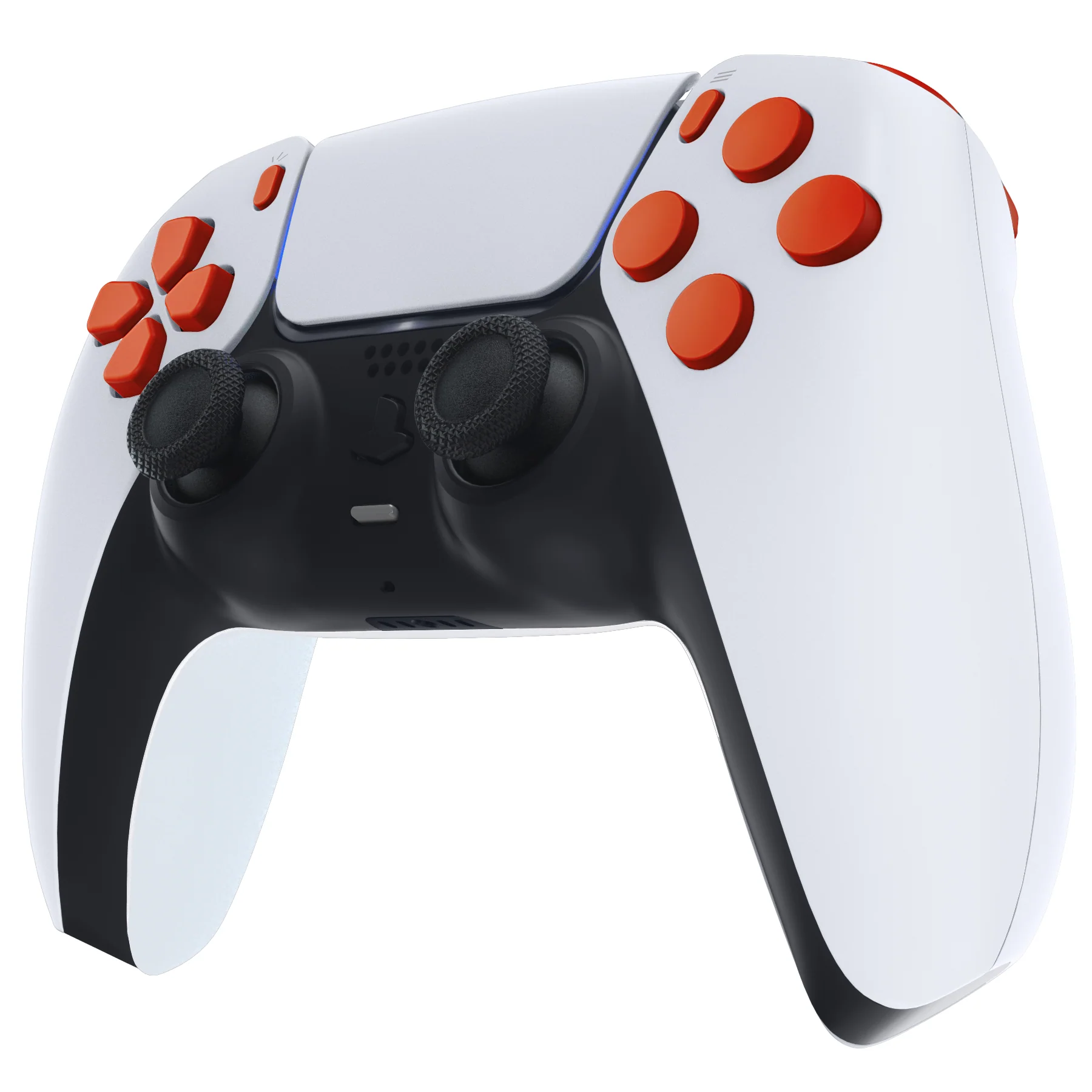eXtremeRate Replacement Full Set Buttons Compatible with PS5 Controller BDM-010/020 - Orange - Image 4