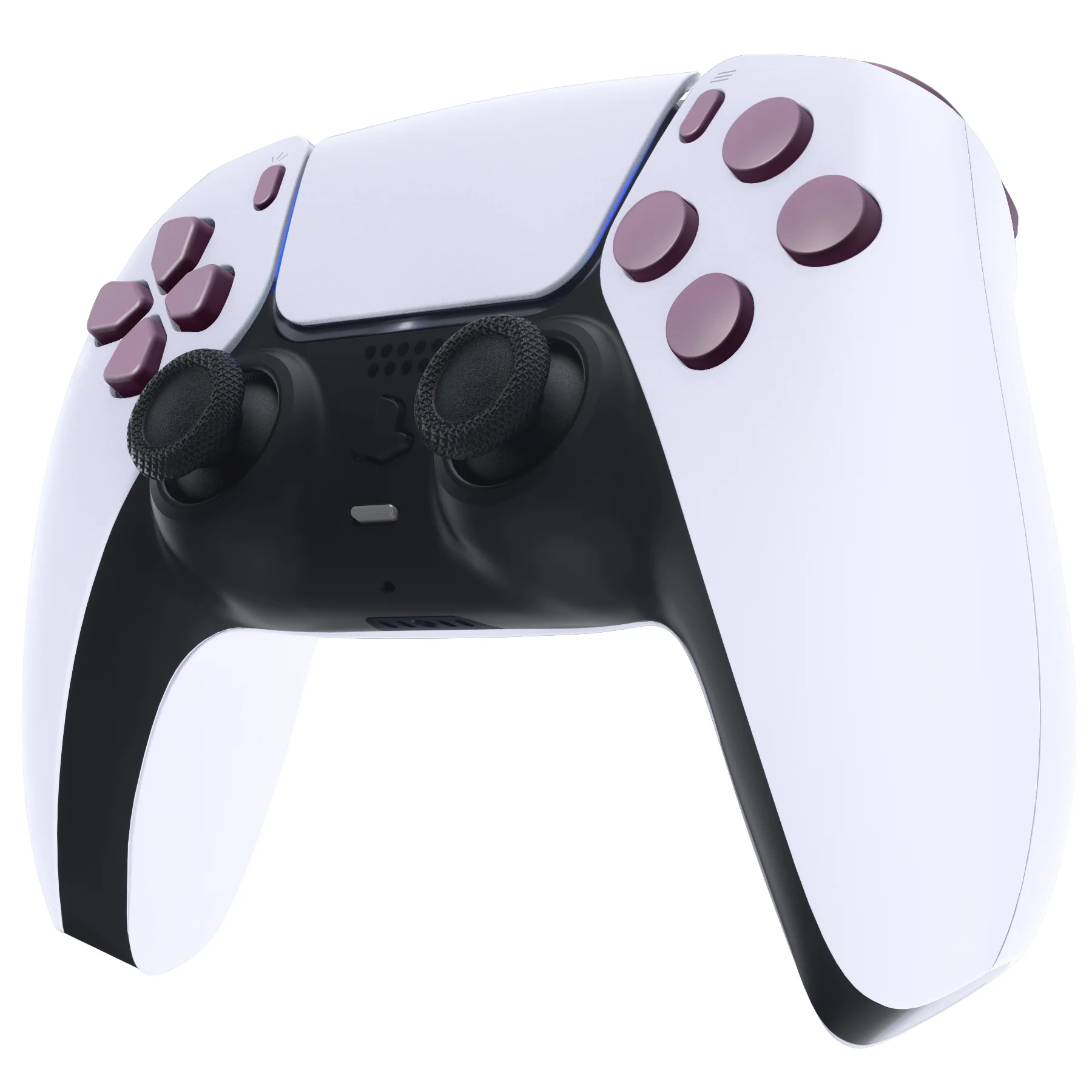 eXtremeRate Replacement Full Set Buttons Compatible with PS5 Controller BDM-030/040/050/060 - Dark Grayish Violet - Image 5