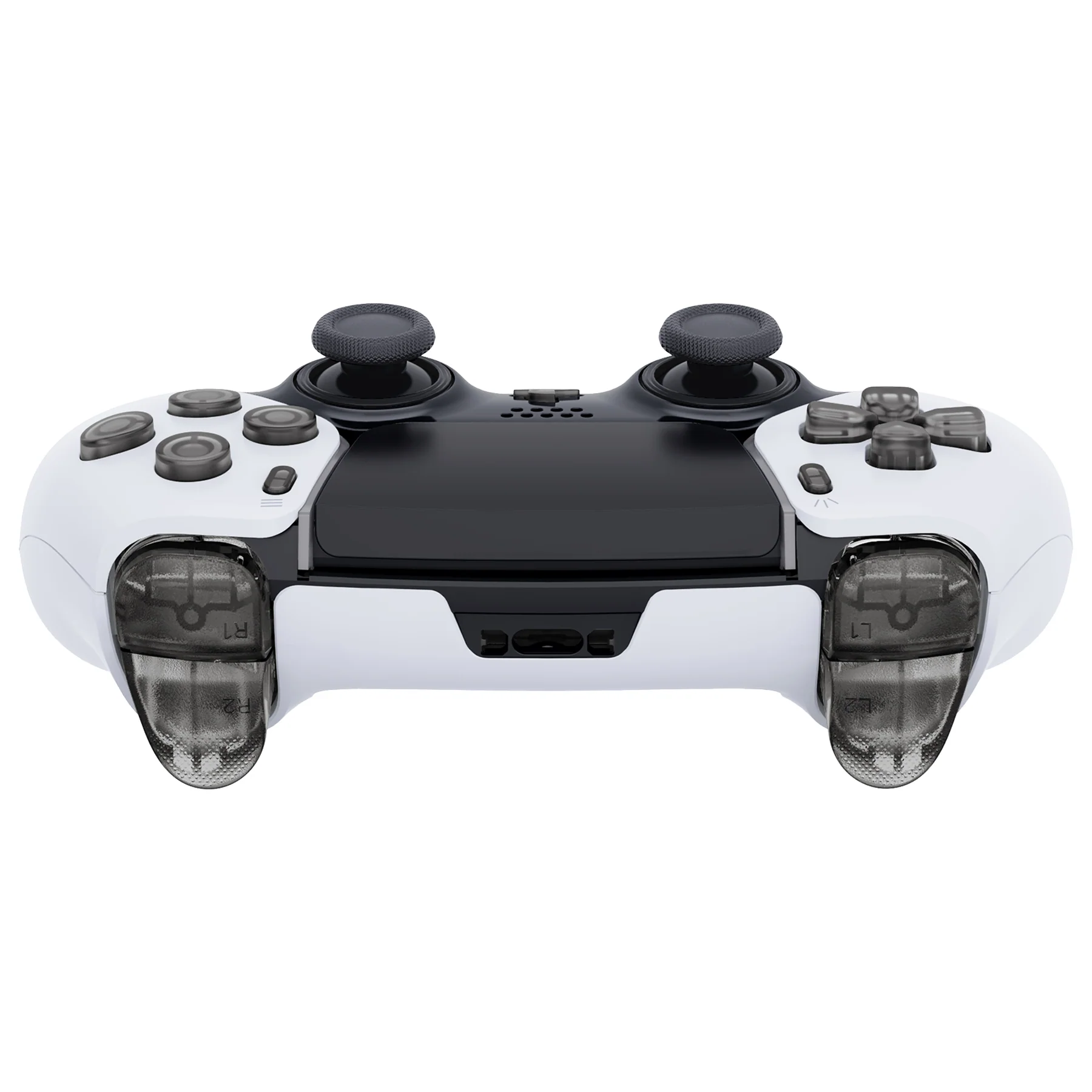 eXtremeRate Replacement Full Set Buttons Compatible with PS5 Edge Controller - Clear Black - Image 6