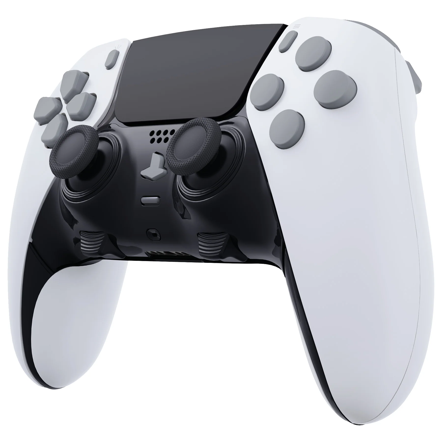 eXtremeRate Replacement Full Set Buttons Compatible with PS5 Edge Controller - New Hope Gray - Image 4