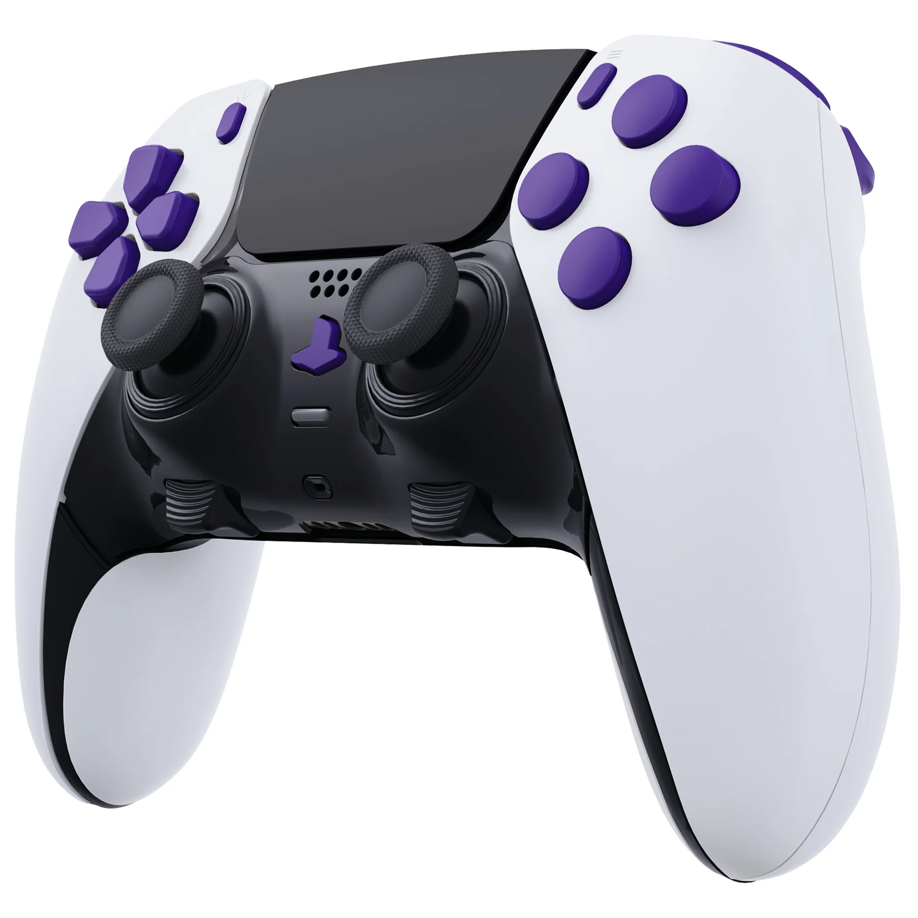 eXtremeRate Replacement Full Set Buttons Compatible with PS5 Edge Controller - Purple - Image 4