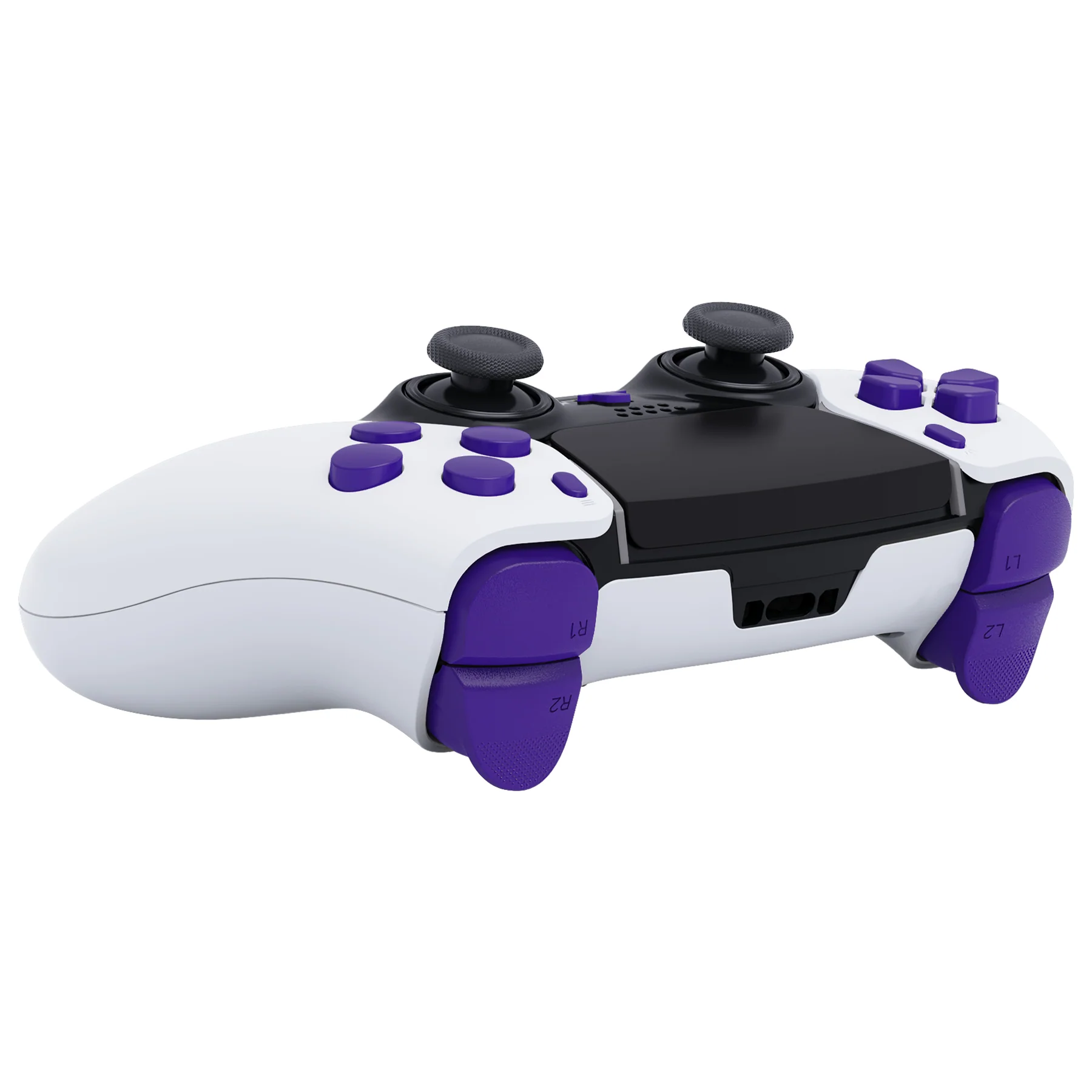 eXtremeRate Replacement Full Set Buttons Compatible with PS5 Edge Controller - Purple - Image 7