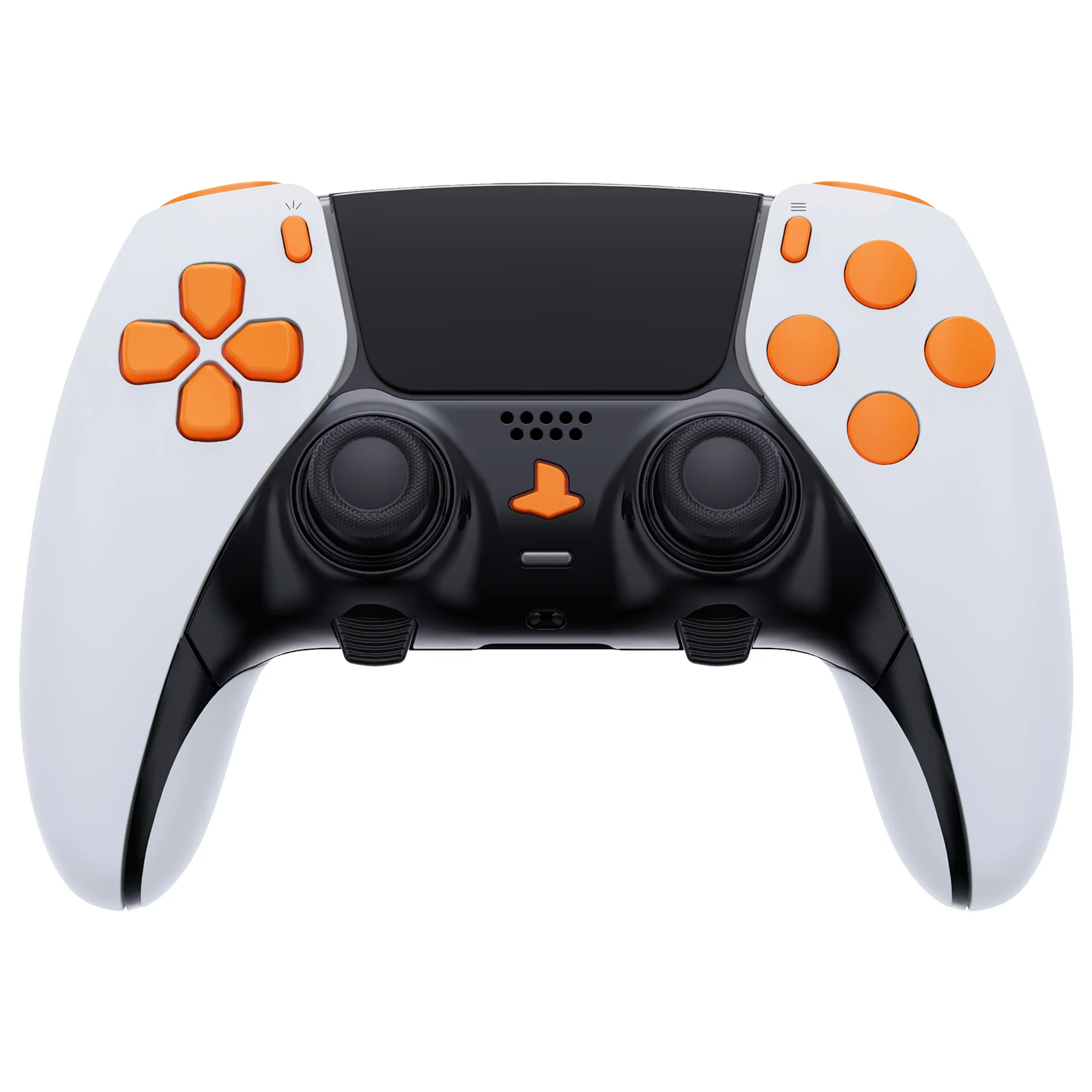 eXtremeRate Replacement Full Set Buttons Compatible with PS5 Edge Controller - Royal Orange - Image 3