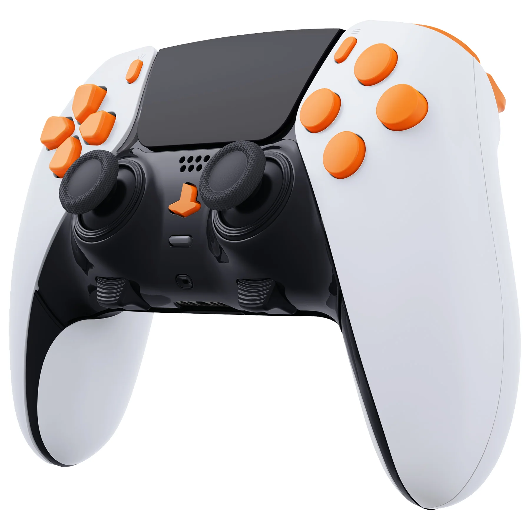 eXtremeRate Replacement Full Set Buttons Compatible with PS5 Edge Controller - Royal Orange - Image 4