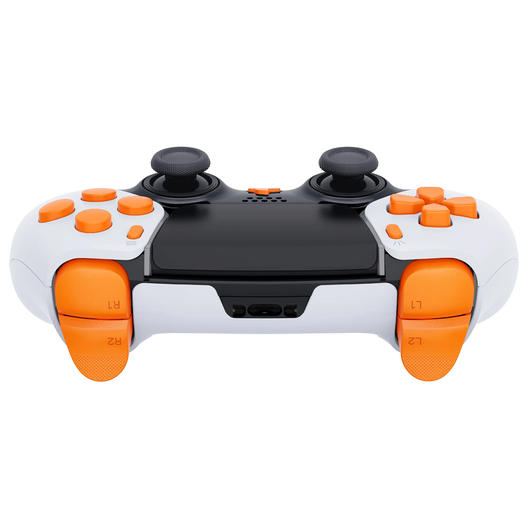 eXtremeRate Replacement Full Set Buttons Compatible with PS5 Edge Controller - Royal Orange - Image 6