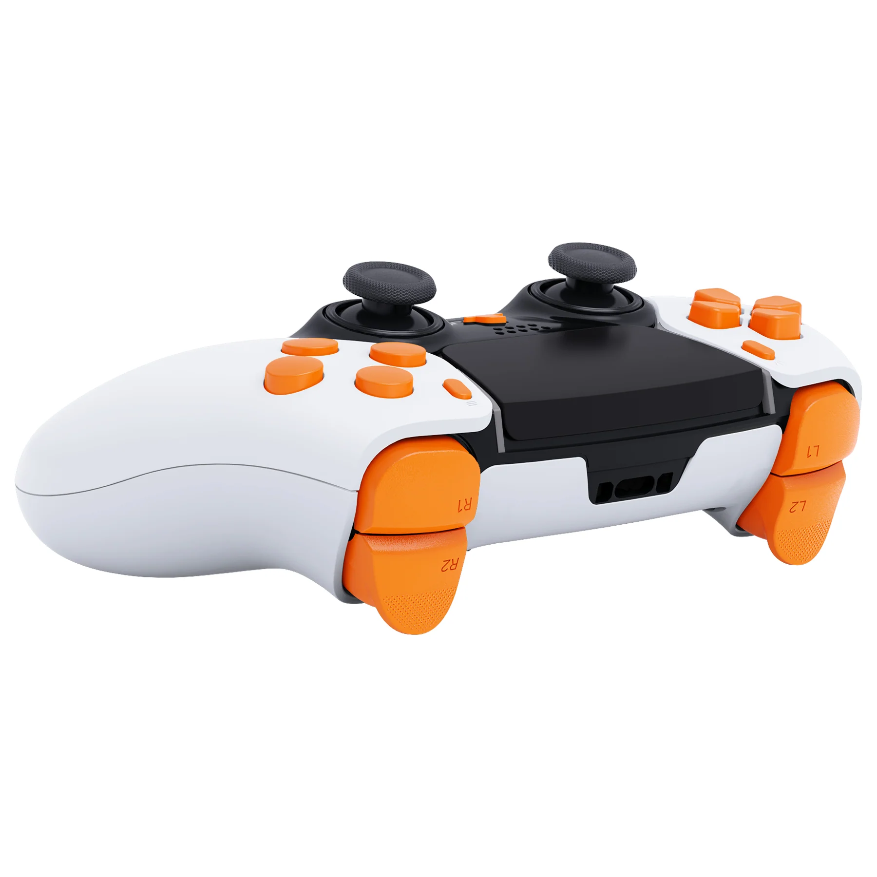 eXtremeRate Replacement Full Set Buttons Compatible with PS5 Edge Controller - Royal Orange - Image 7