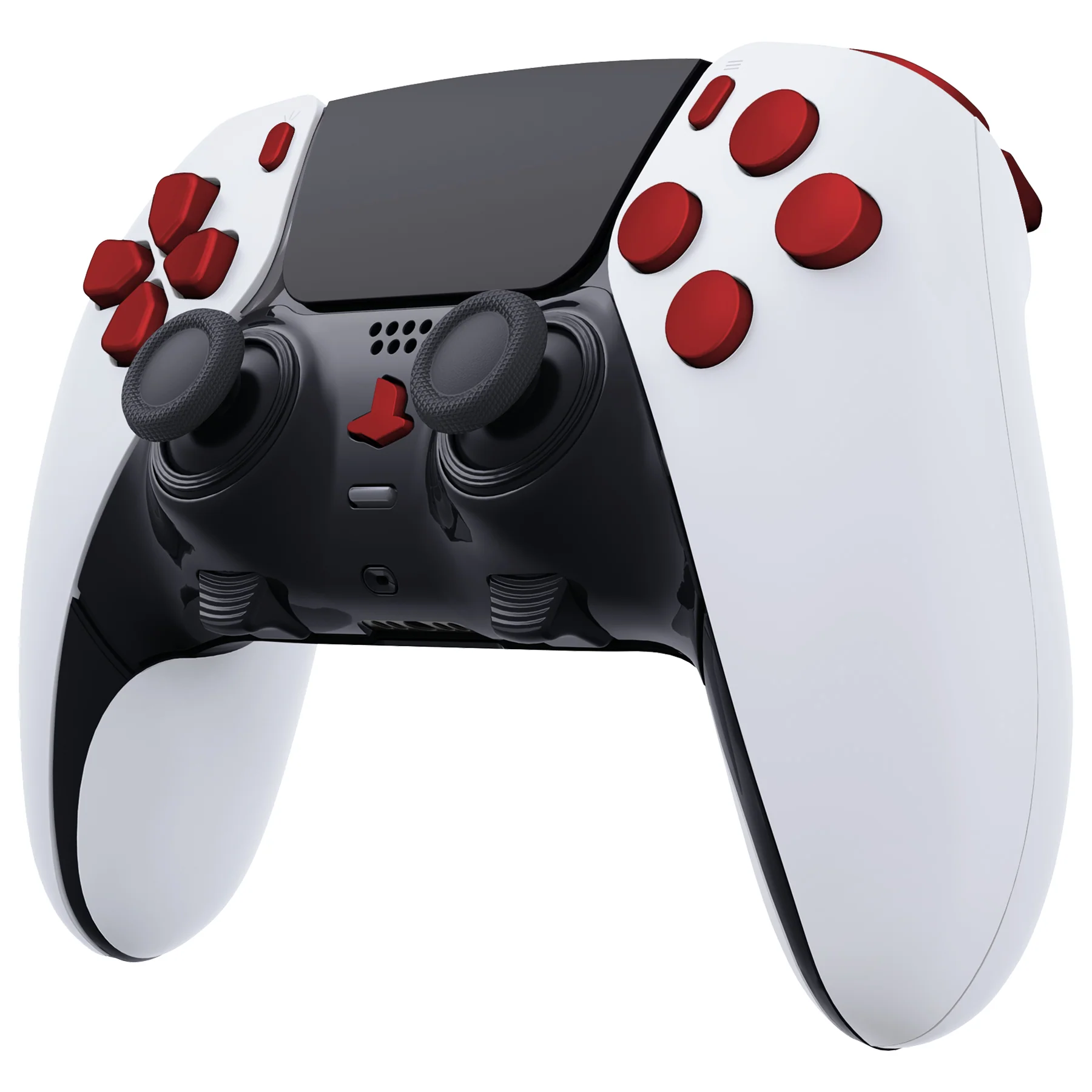 eXtremeRate Replacement Full Set Buttons Compatible with PS5 Edge Controller - Scarlet Red - Image 4