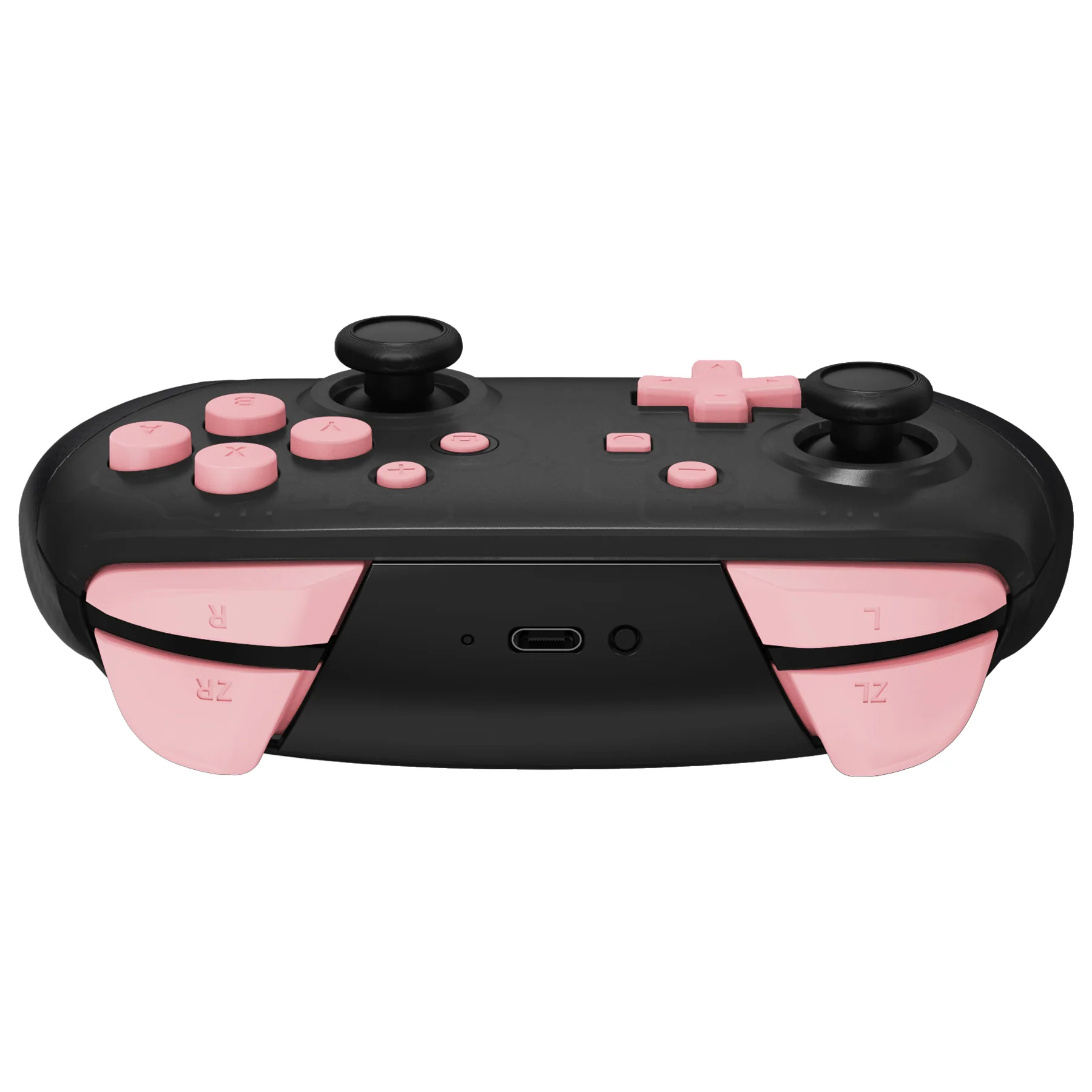 eXtremeRate DIY Replacement Full Set Buttons for Nintendo Switch Pro Controller - Puffy Pink - Image 6