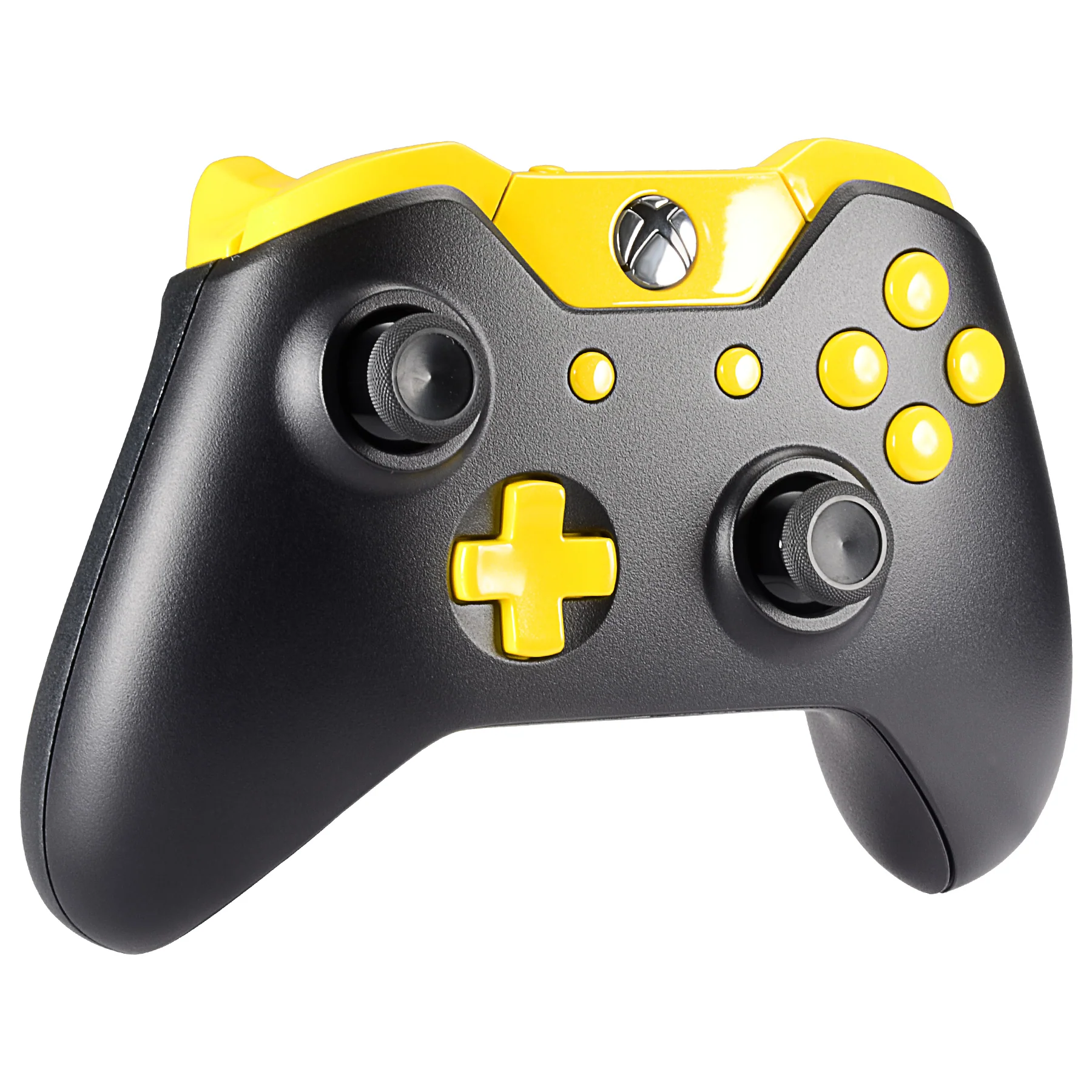 eXtremeRate Replacement Full Set Buttons for Xbox One Standard & Xbox One Elite V1 Controller - Lime Yellow - Image 5