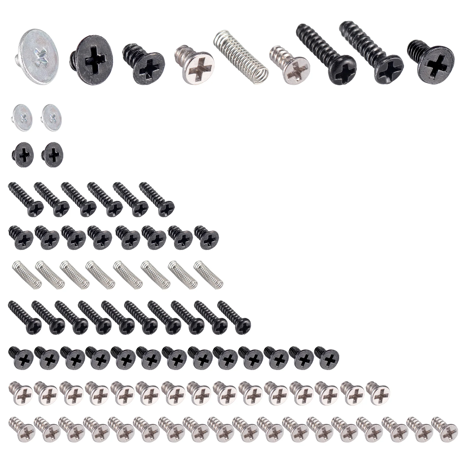eXtremeRate Replacement Full Set Screws Kit & Springs For Joycon of NS Switch Console - Image 3