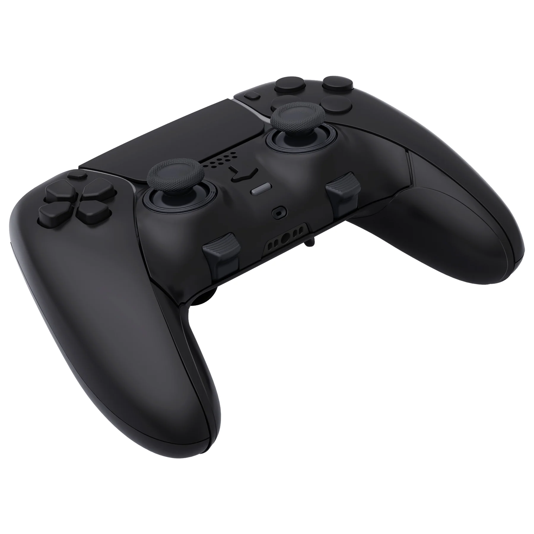 eXtremeRate Replacement Full Set Shells with Buttons Compatible with PS5 Edge Controller - Black - Image 8