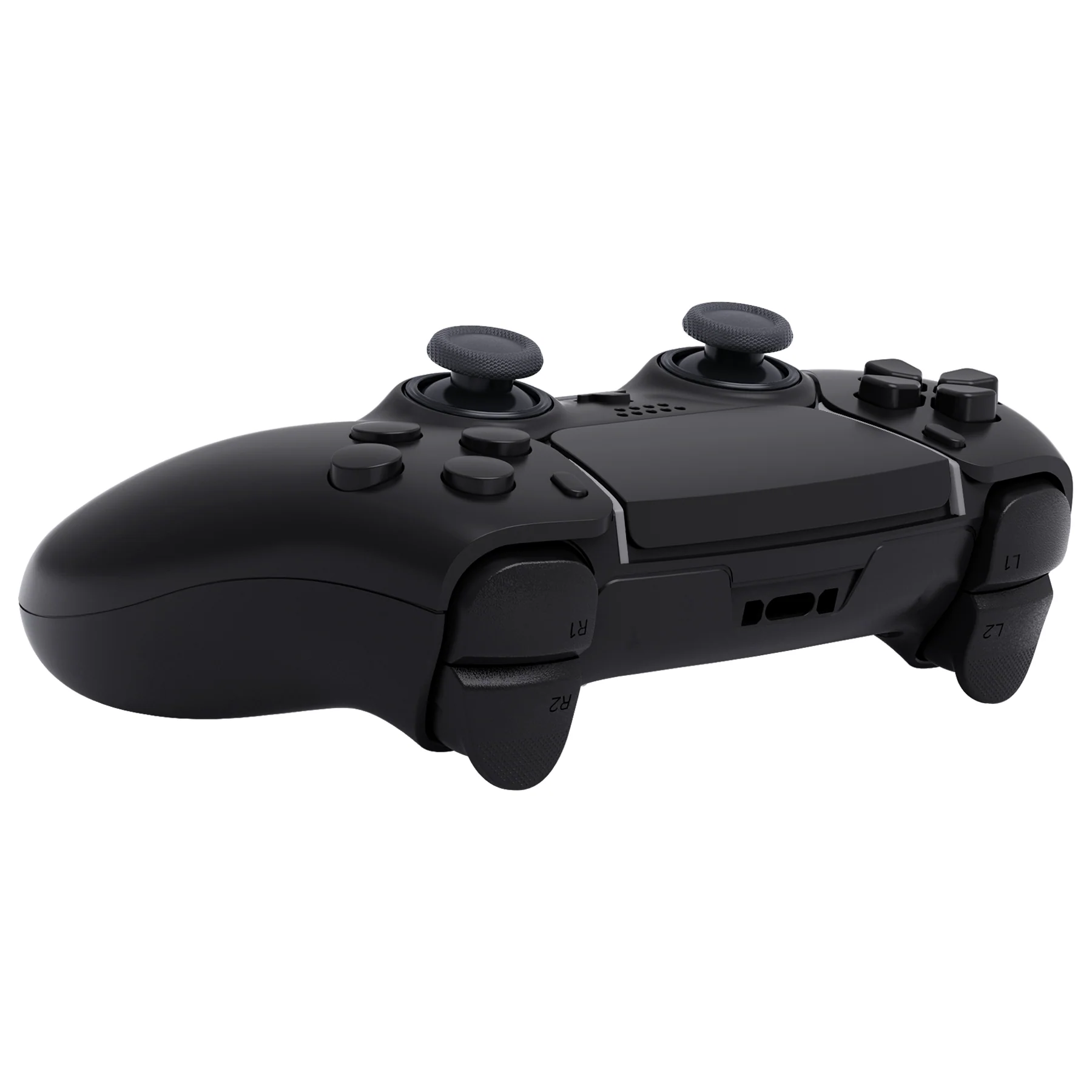 eXtremeRate Replacement Full Set Shells with Buttons Compatible with PS5 Edge Controller - Black - Image 9