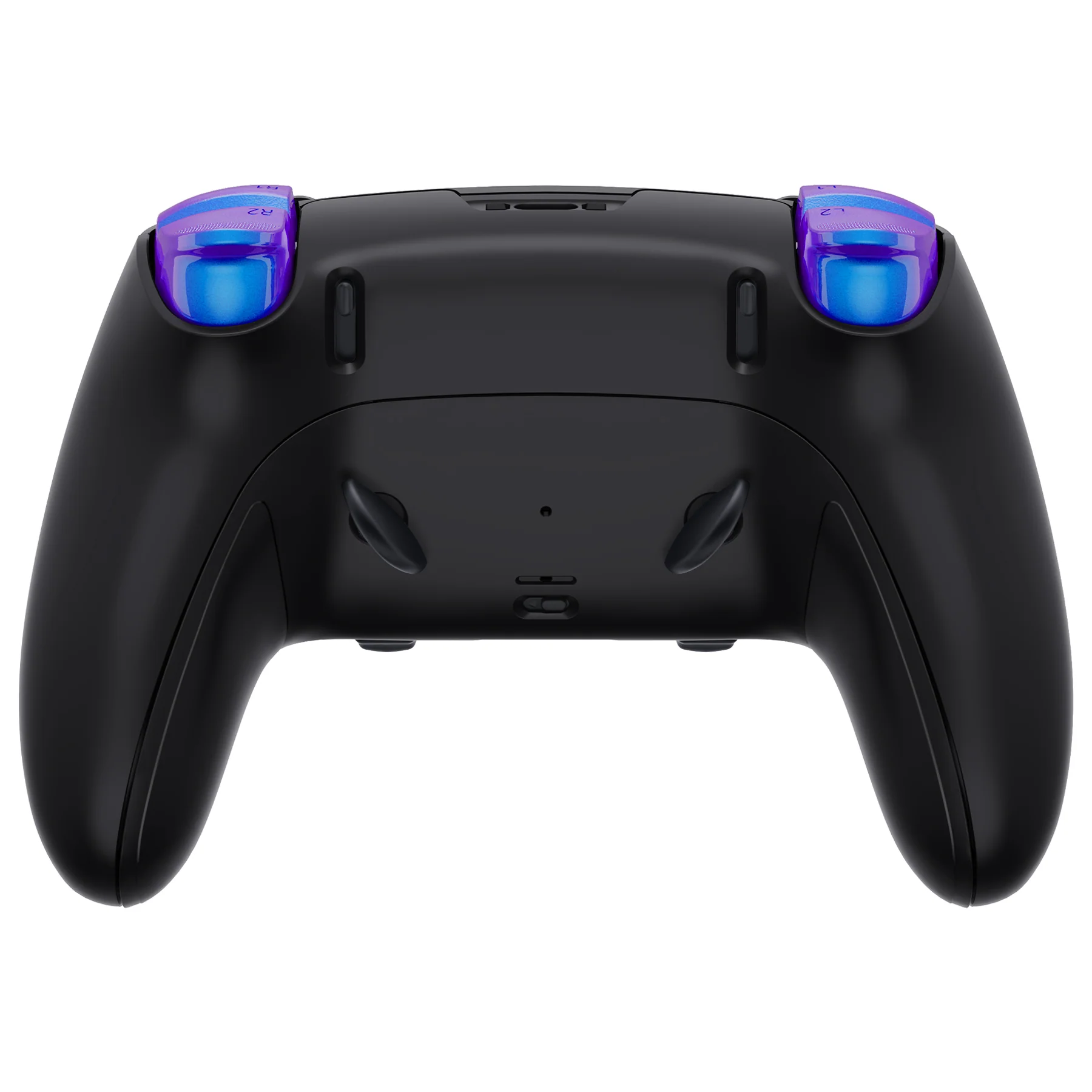 eXtremeRate Replacement Full Set Shells with Buttons Compatible with PS5 Edge Controller - Blue Flame - Image 7
