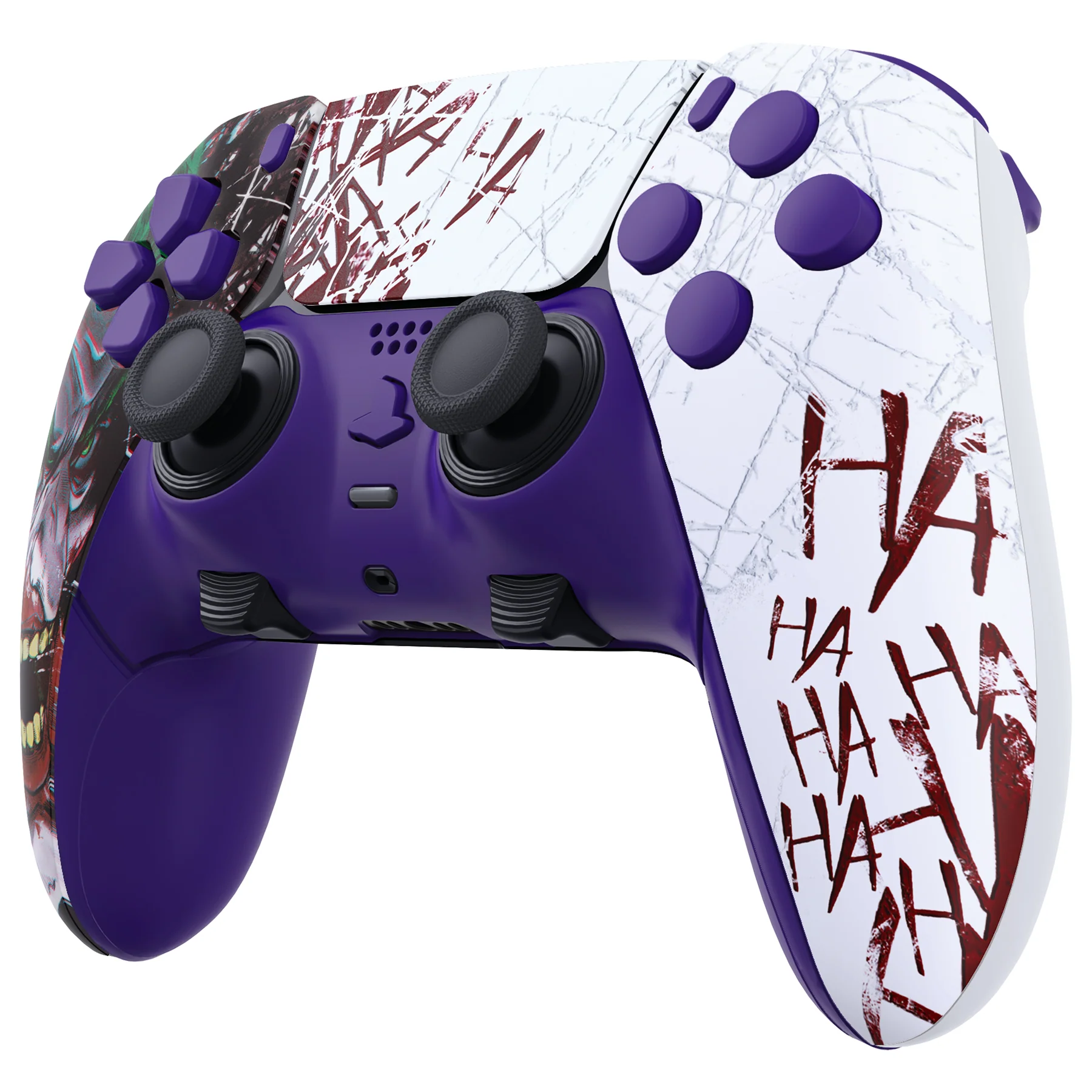 eXtremeRate Replacement Full Set Shells with Buttons Compatible with PS5 Edge Controller - Clown HAHAHA - Image 5