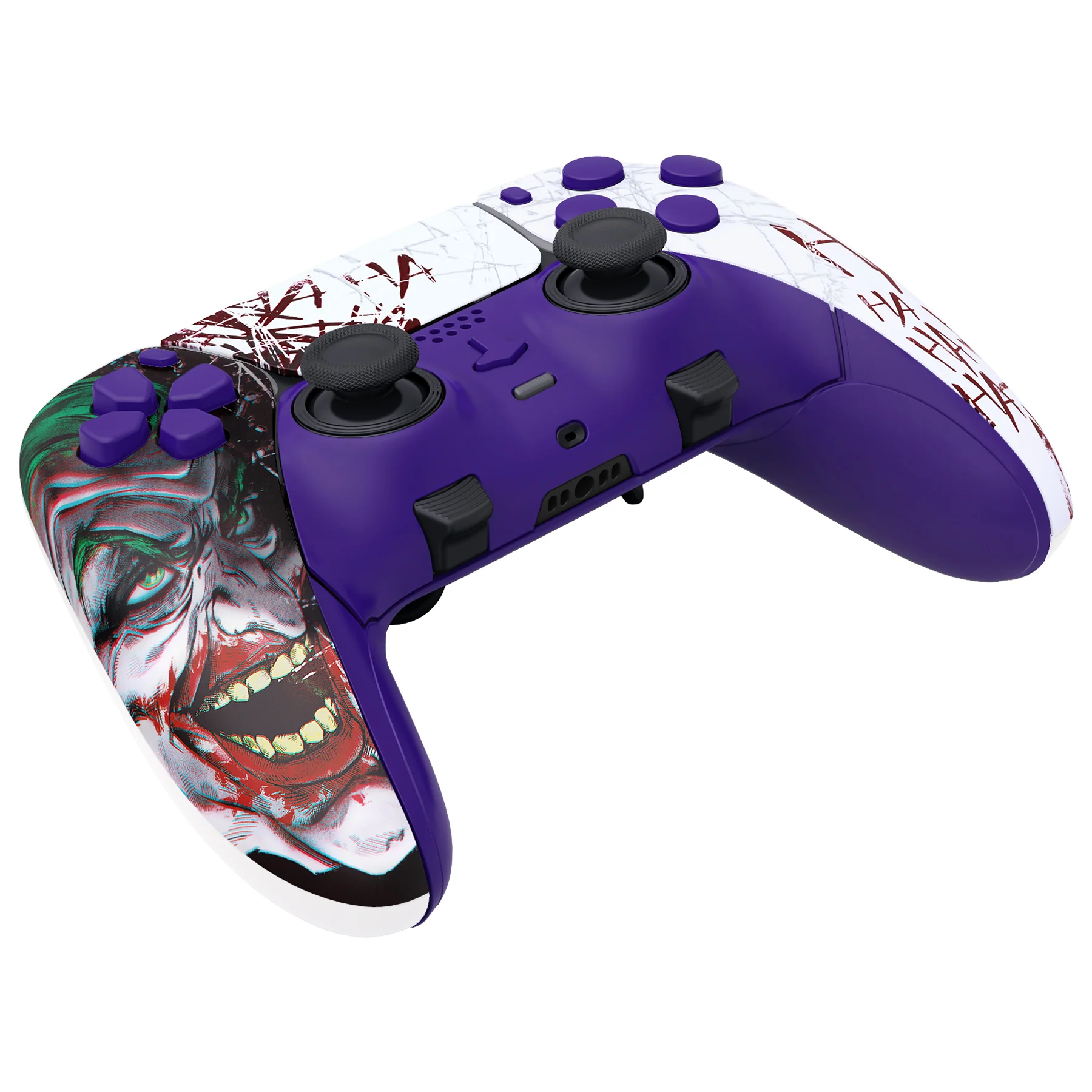 eXtremeRate Replacement Full Set Shells with Buttons Compatible with PS5 Edge Controller - Clown HAHAHA - Image 8