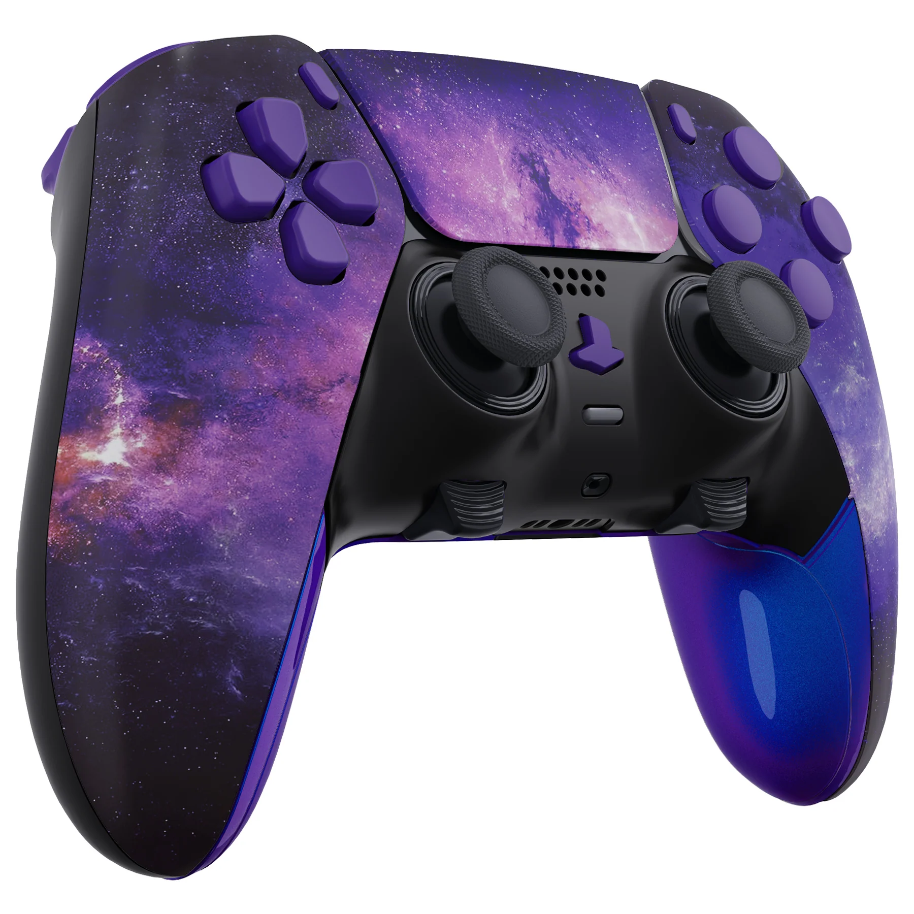eXtremeRate Replacement Full Set Shells with Buttons Compatible with PS5 Edge Controller - Nebula Galaxy - Image 6
