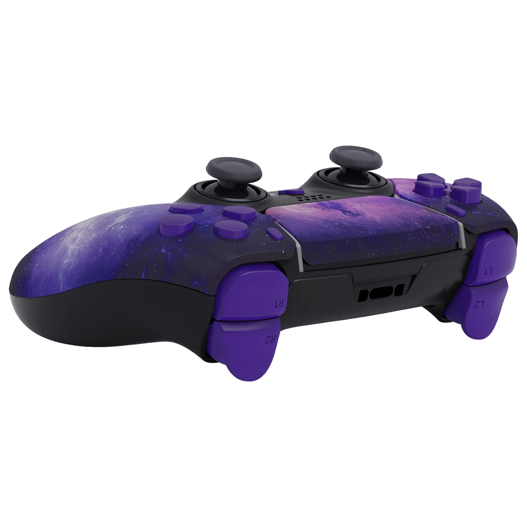 eXtremeRate Replacement Full Set Shells with Buttons Compatible with PS5 Edge Controller - Nebula Galaxy - Image 9