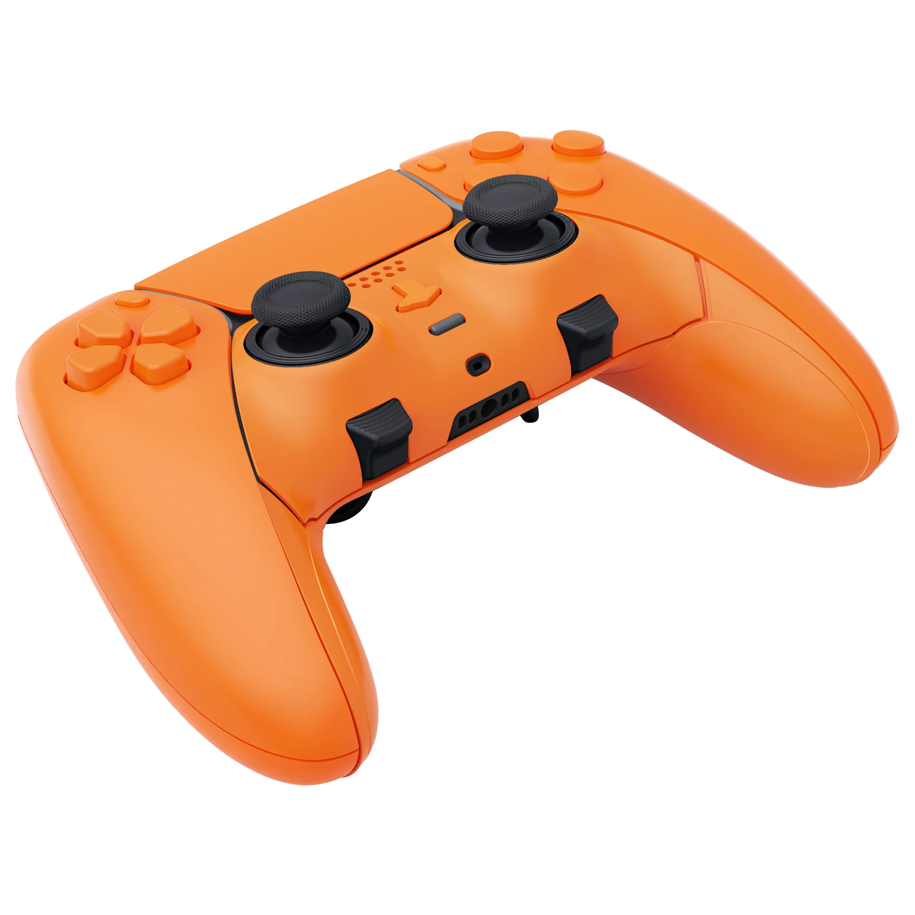 eXtremeRate Replacement Full Set Shells with Buttons Compatible with PS5 Edge Controller - Royal Orange - Image 8