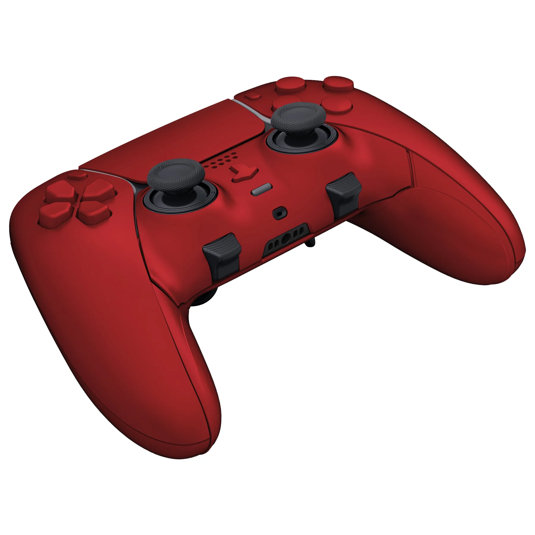 eXtremeRate Replacement Full Set Shells with Buttons Compatible with PS5 Edge Controller - Scarlet Red - Image 8