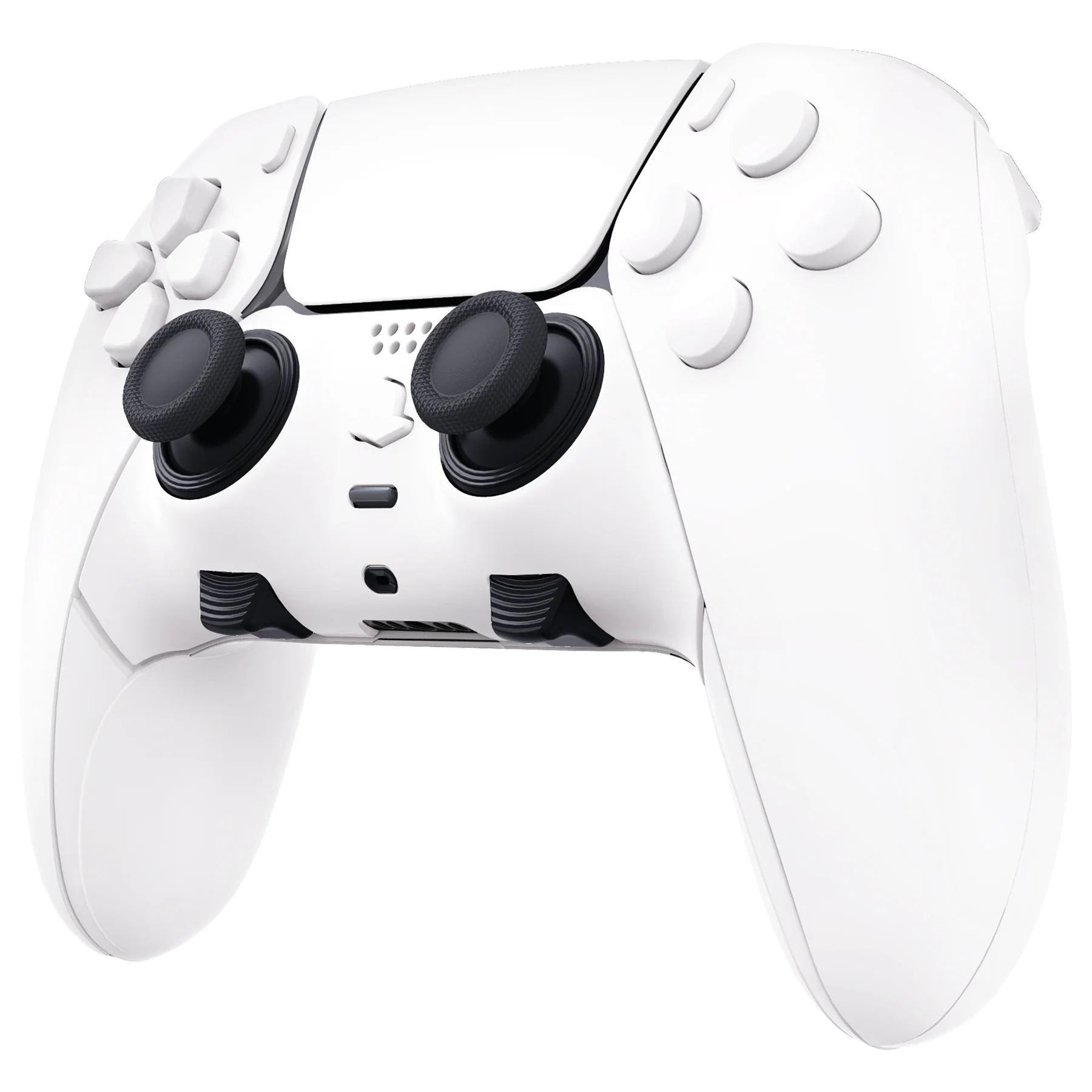 eXtremeRate Replacement Full Set Shells with Buttons Compatible with PS5 Edge Controller - White - Image 5