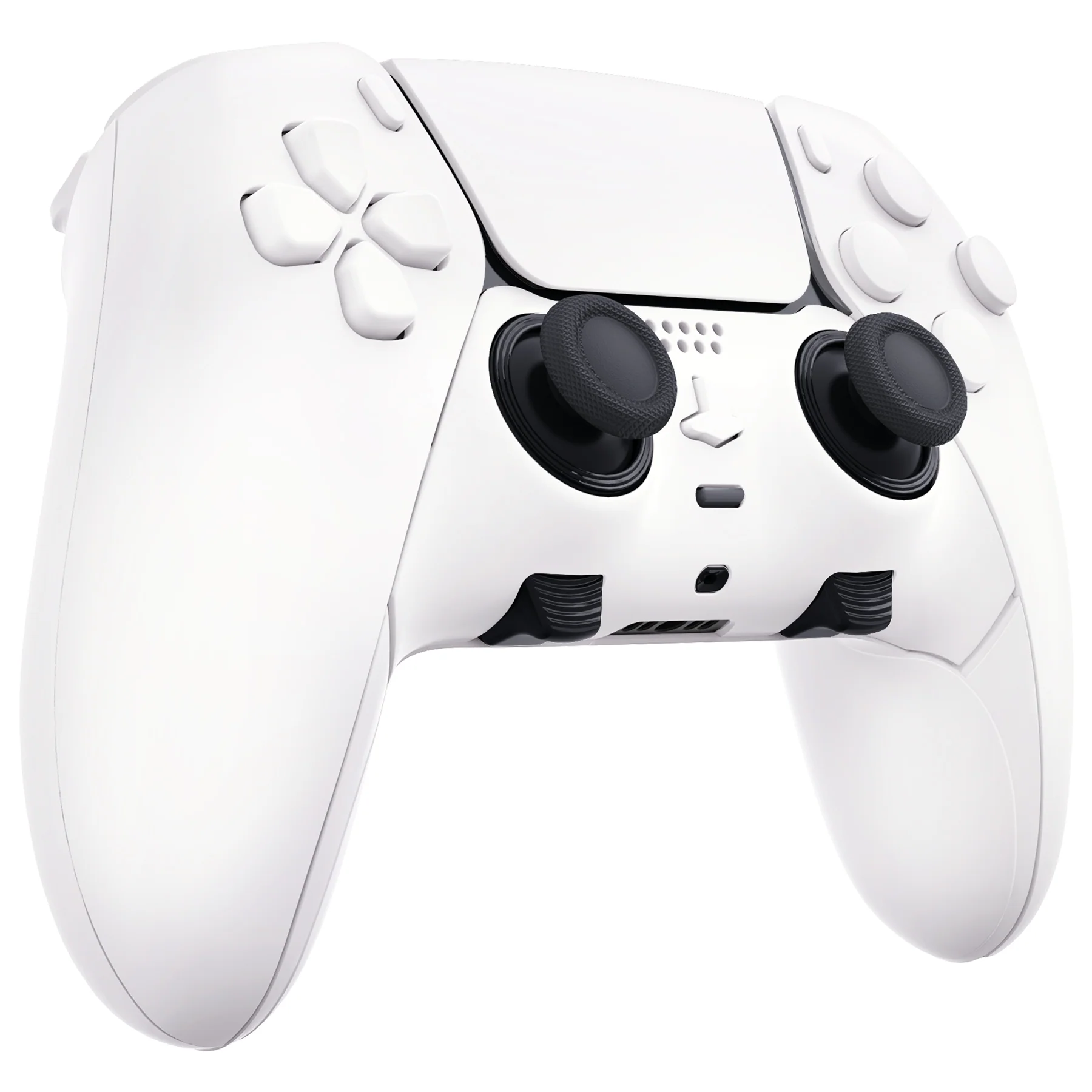 eXtremeRate Replacement Full Set Shells with Buttons Compatible with PS5 Edge Controller - White - Image 6