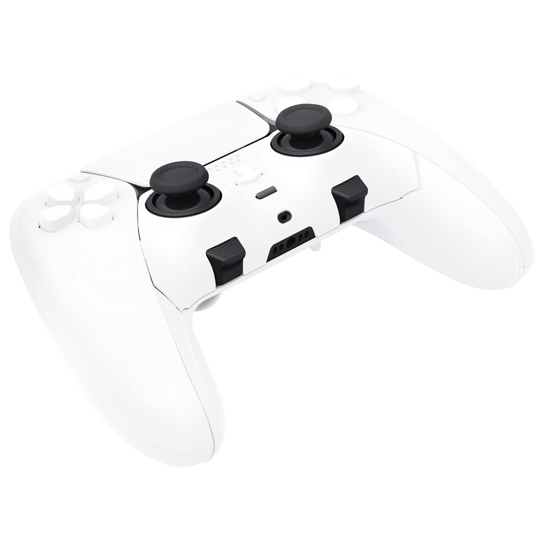eXtremeRate Replacement Full Set Shells with Buttons Compatible with PS5 Edge Controller - White - Image 8