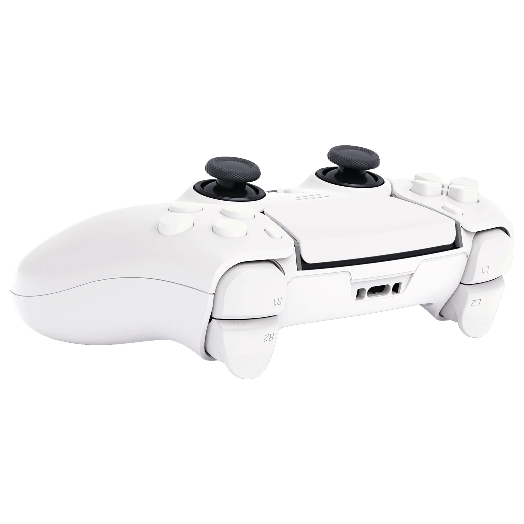 eXtremeRate Replacement Full Set Shells with Buttons Compatible with PS5 Edge Controller - White - Image 9