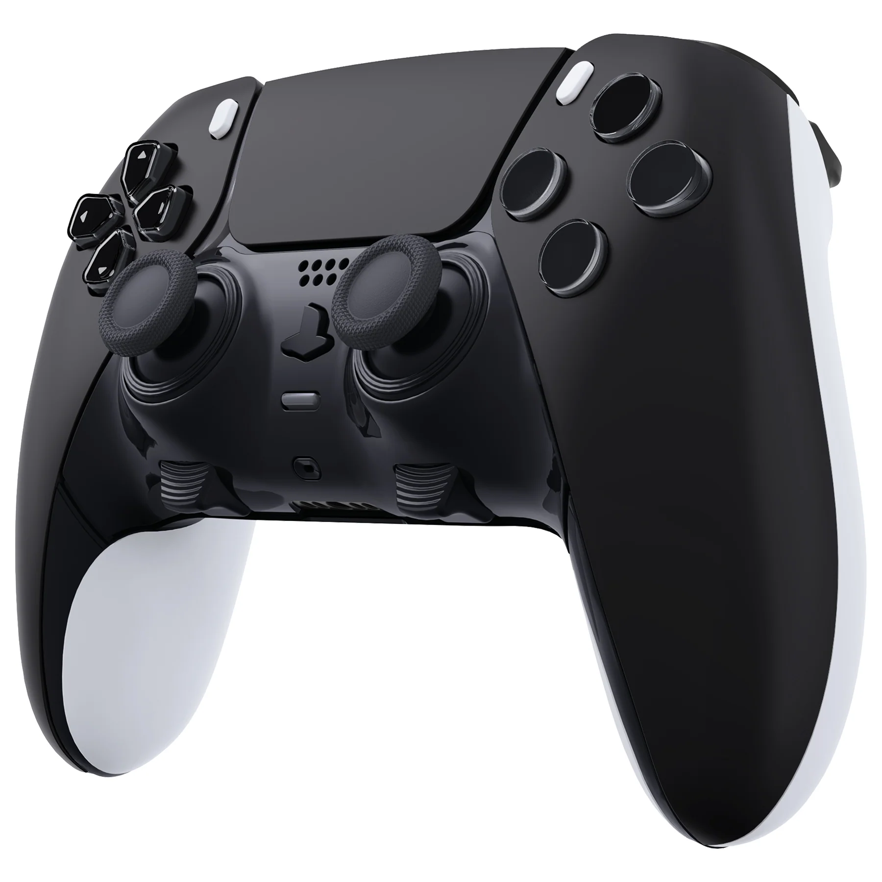 eXtremeRate Replacement Left Right Front Housing Shell with Touchpad Compatible with PS5 Edge Controller - Black - Image 5