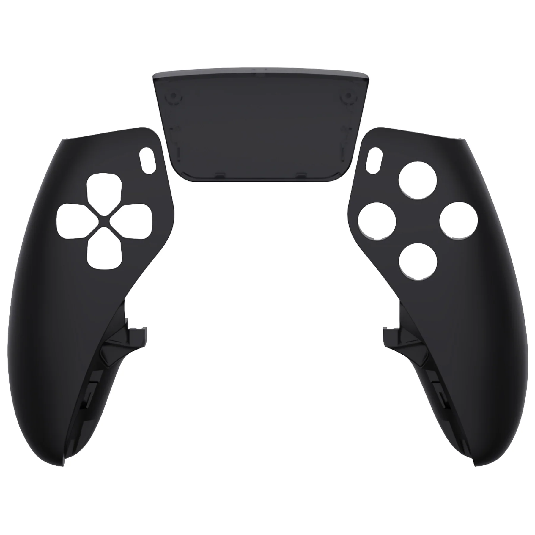 eXtremeRate Replacement Left Right Front Housing Shell with Touchpad Compatible with PS5 Edge Controller - Black - Image 7