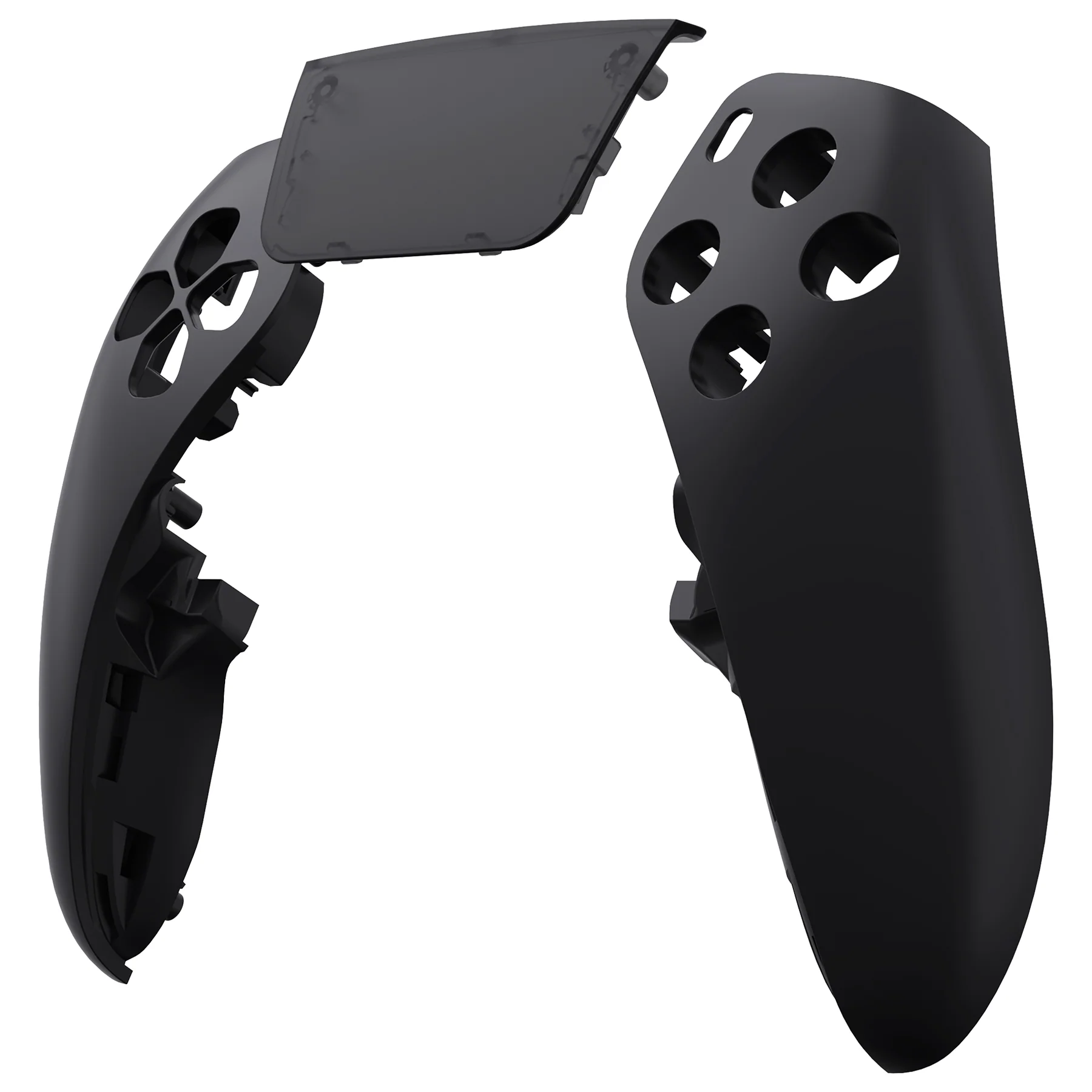 eXtremeRate Replacement Left Right Front Housing Shell with Touchpad Compatible with PS5 Edge Controller - Black - Image 8