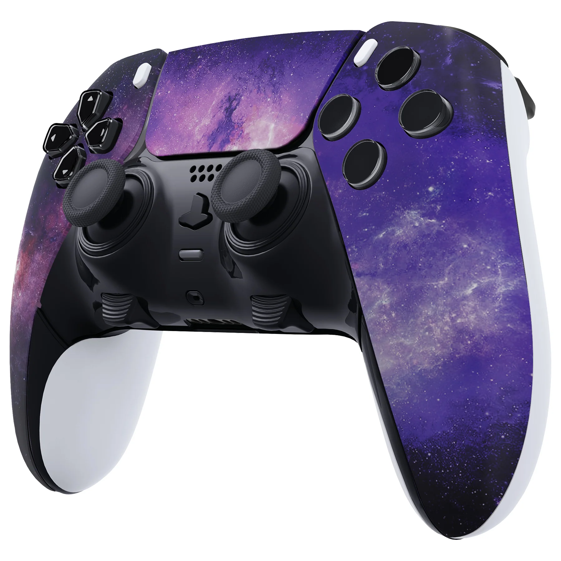eXtremeRate Replacement Left Right Front Housing Shell with Touchpad Compatible with PS5 Edge Controller - Nebula Galaxy - Image 5