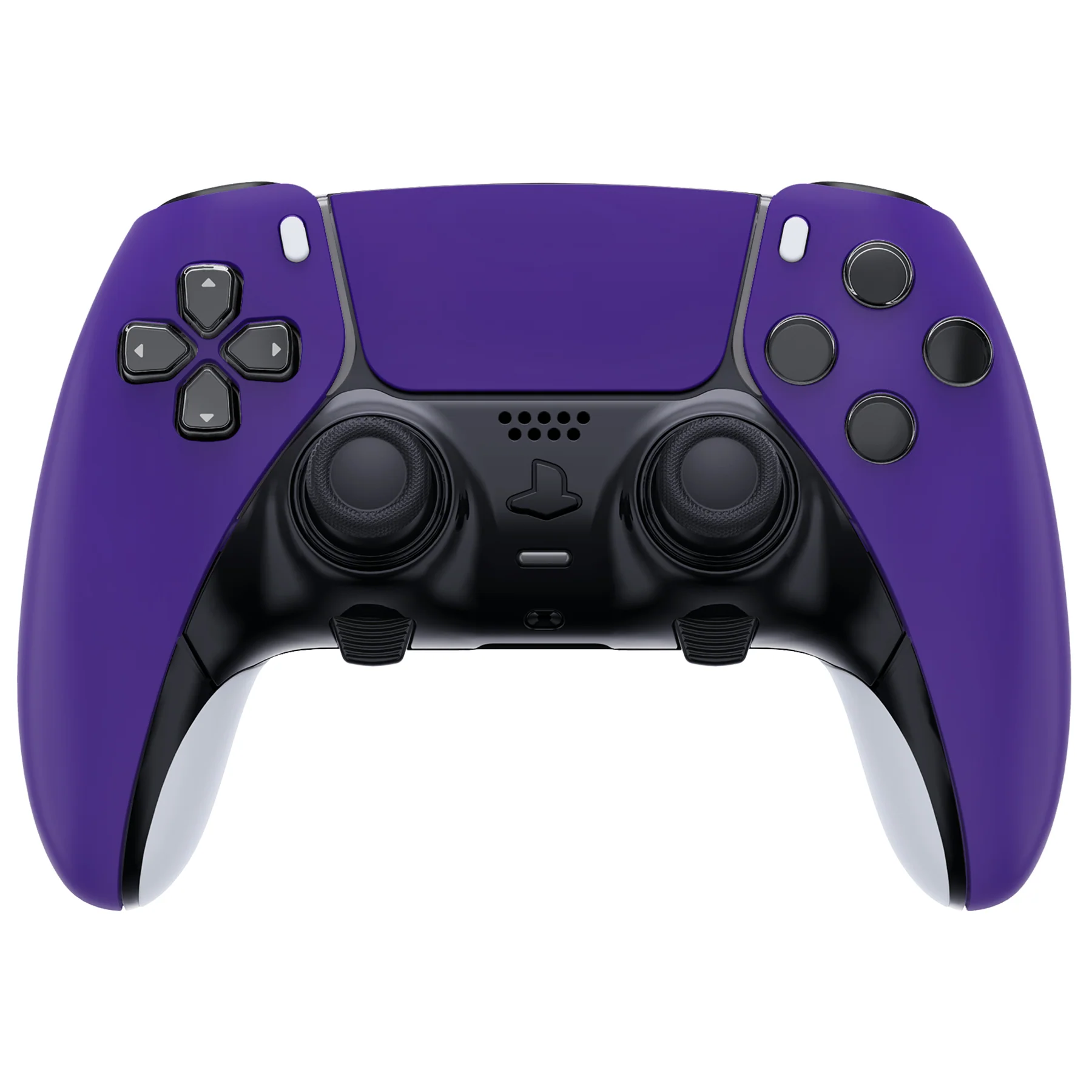 eXtremeRate Replacement Left Right Front Housing Shell with Touchpad Compatible with PS5 Edge Controller - Purple - Image 4