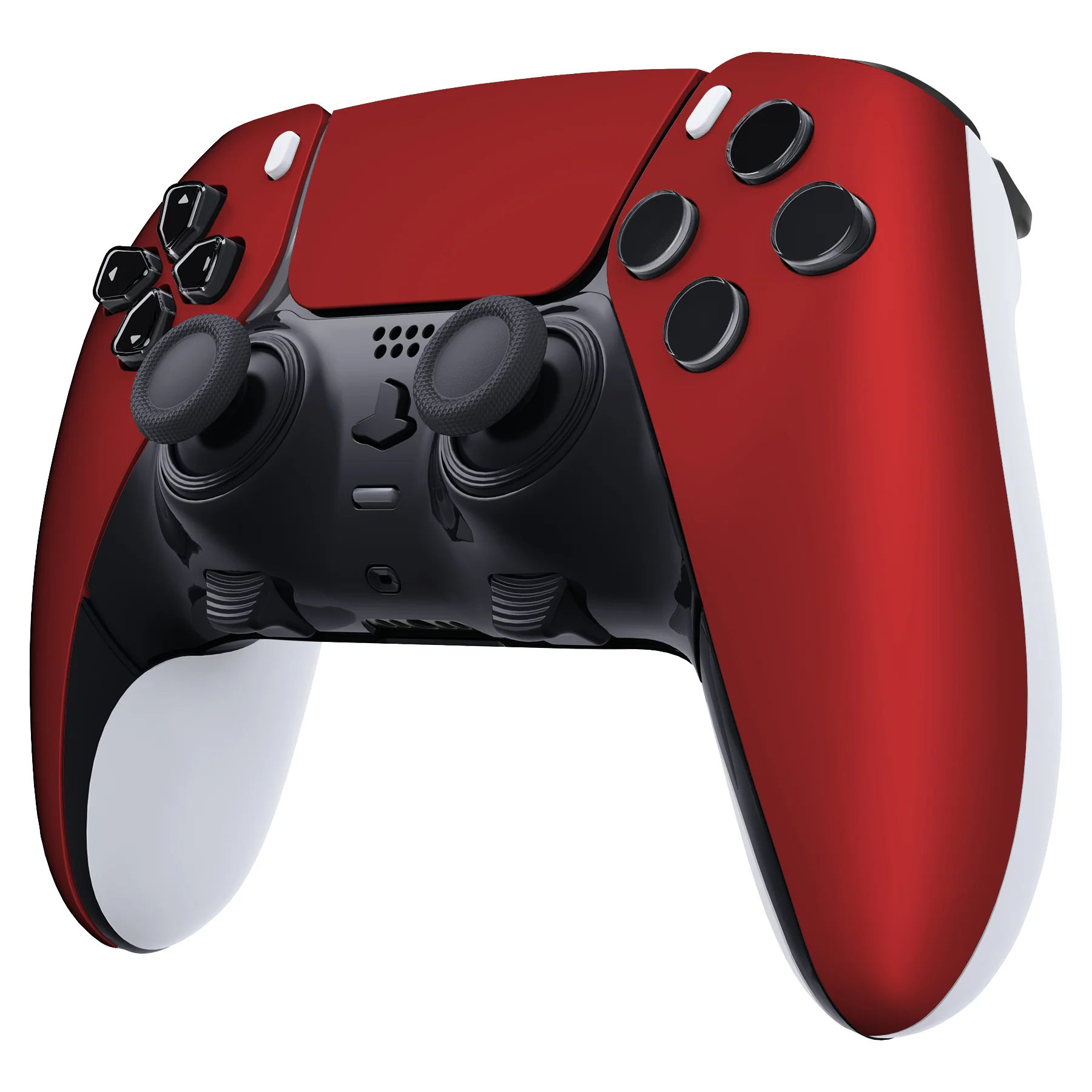 eXtremeRate Replacement Left Right Front Housing Shell with Touchpad Compatible with PS5 Edge Controller - Scarlet Red - Image 5