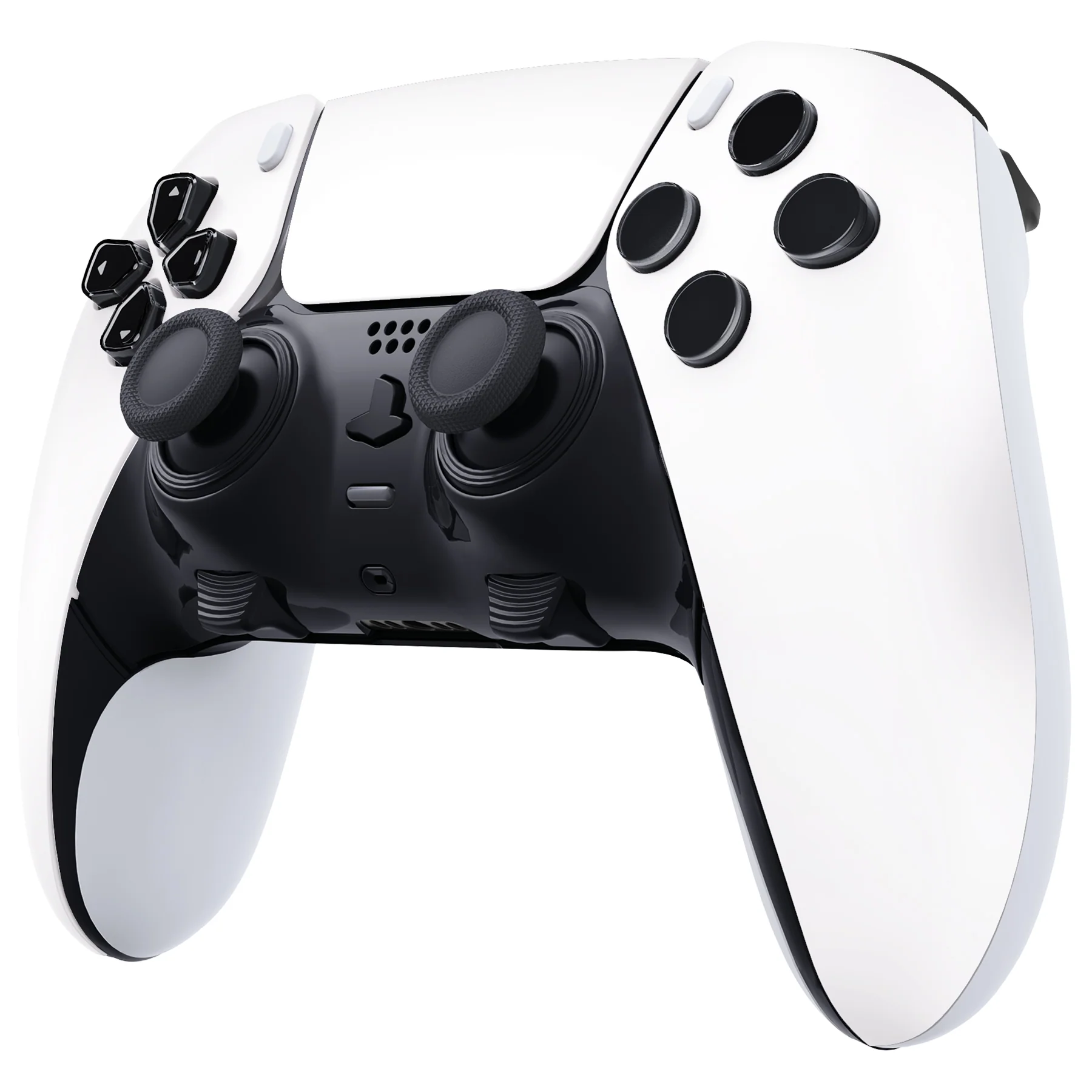 eXtremeRate Replacement Left Right Front Housing Shell with Touchpad Compatible with PS5 Edge Controller - White - Image 5