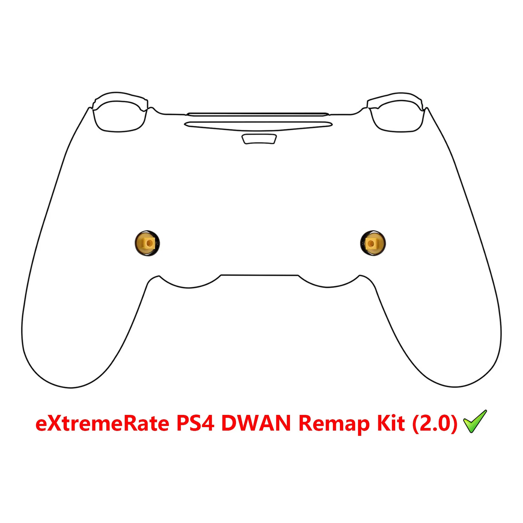 eXtremeRate Replacement Remap Borad FPC Ribbon Cable for eXtremeRate PS4 Dawn Remap Kit - Image 3