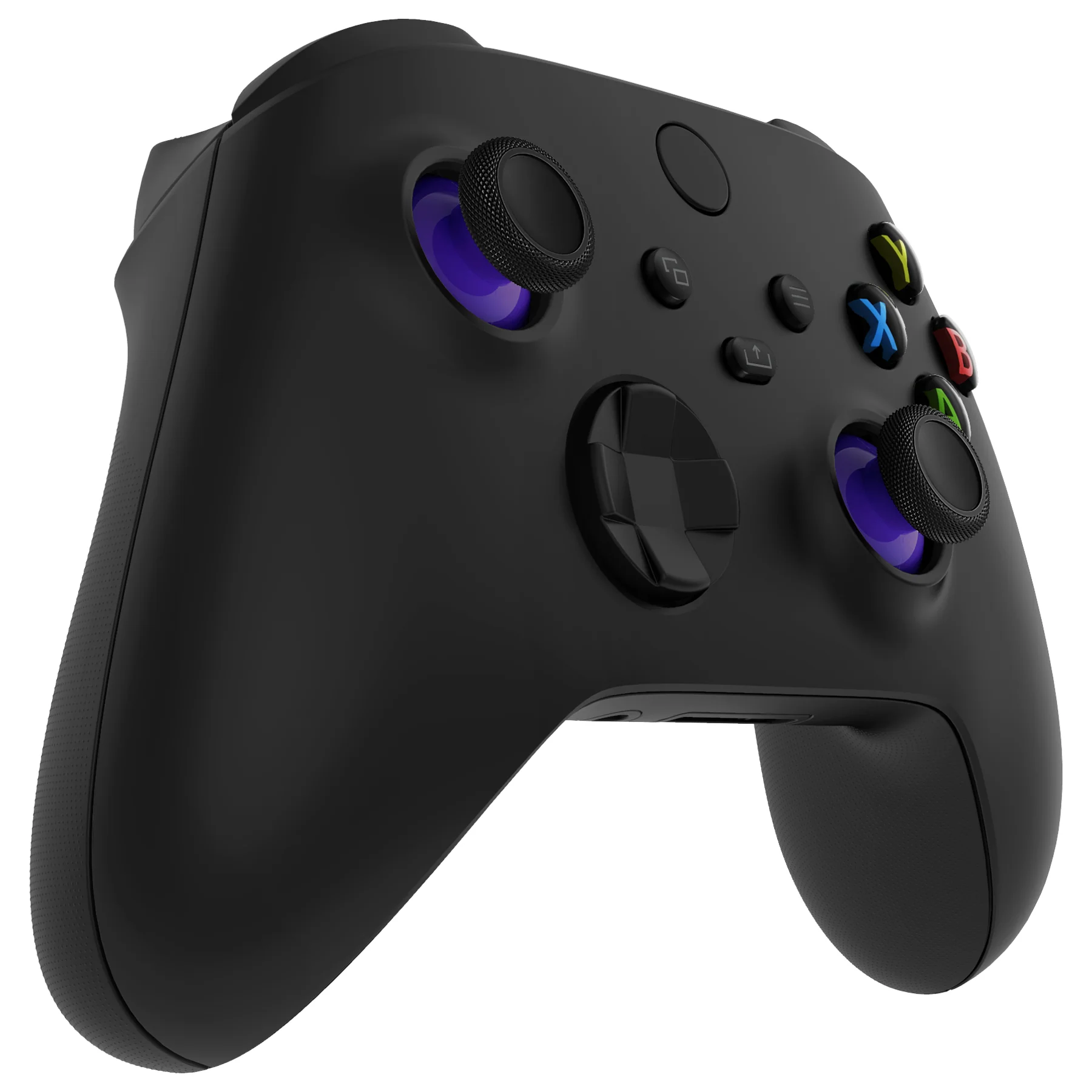 eXtremeRate Replacement Thumbsticks for Xbox Series X/S Controller & Xbox One X/S Controller & Xbox One Standard Controller & Xbox One Elite Controller - Purple & Black - Image 5
